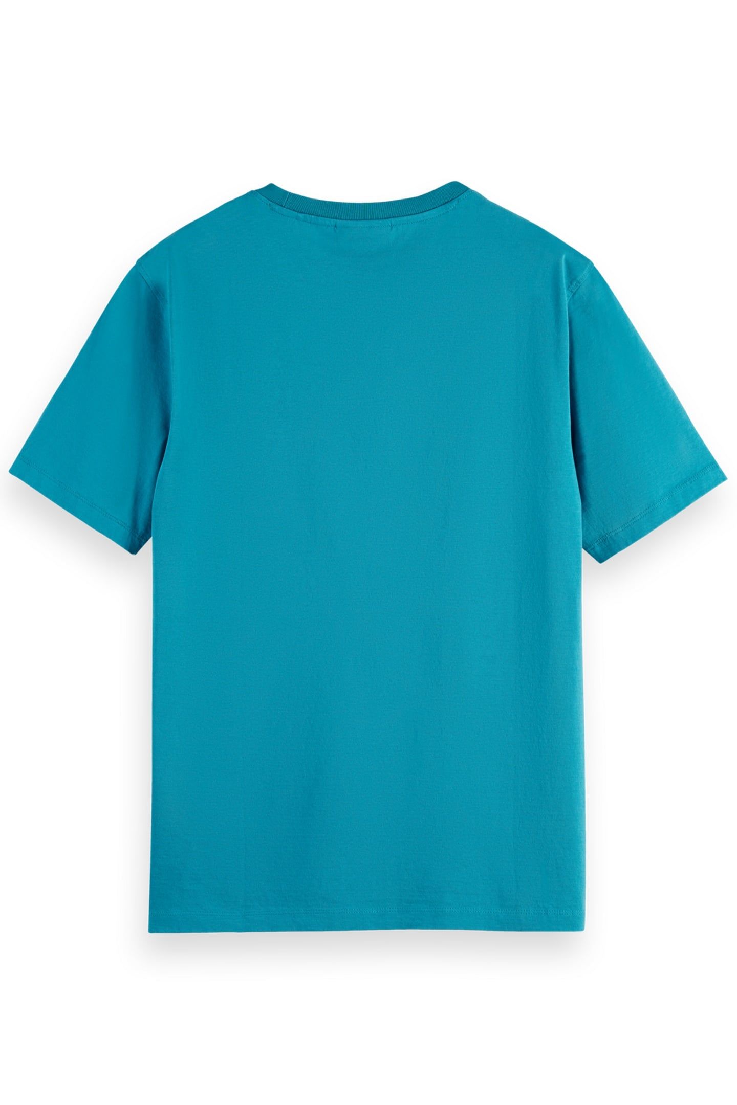 LEFT CHEST ARTWORK T-SHIRT PETROL BLUE 2