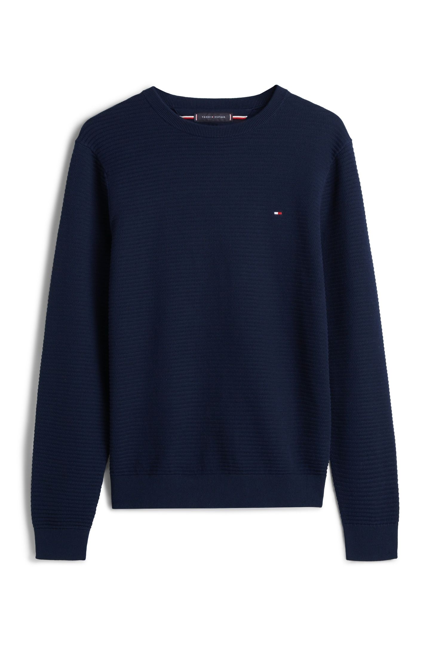 SEASONAL STRUCTURE SWEATER DARK NIGHT NAVY 4