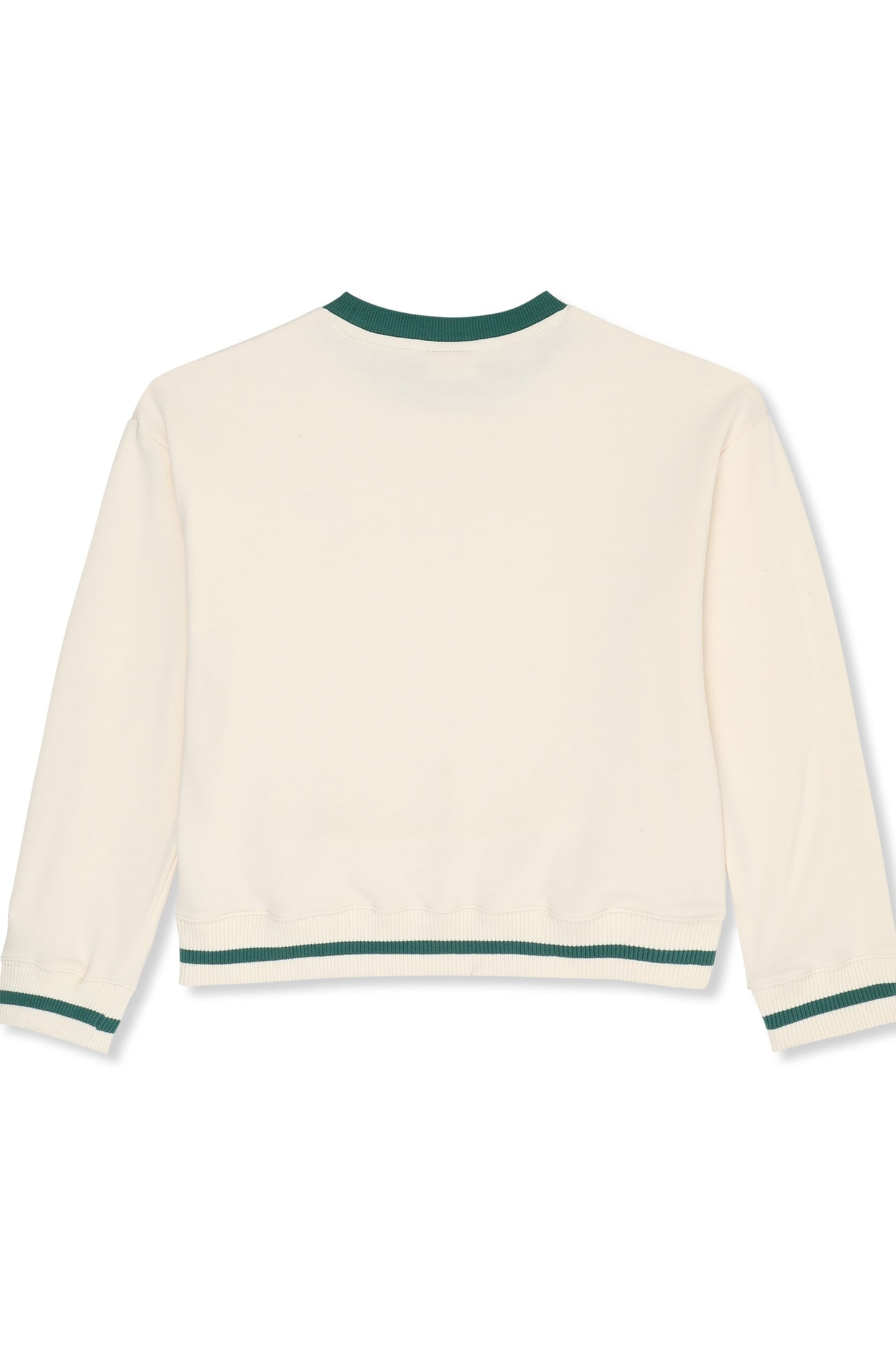 MARLIA RELAXED GRAPHIC CREWNECK SWEATSHIRT EGRET 2