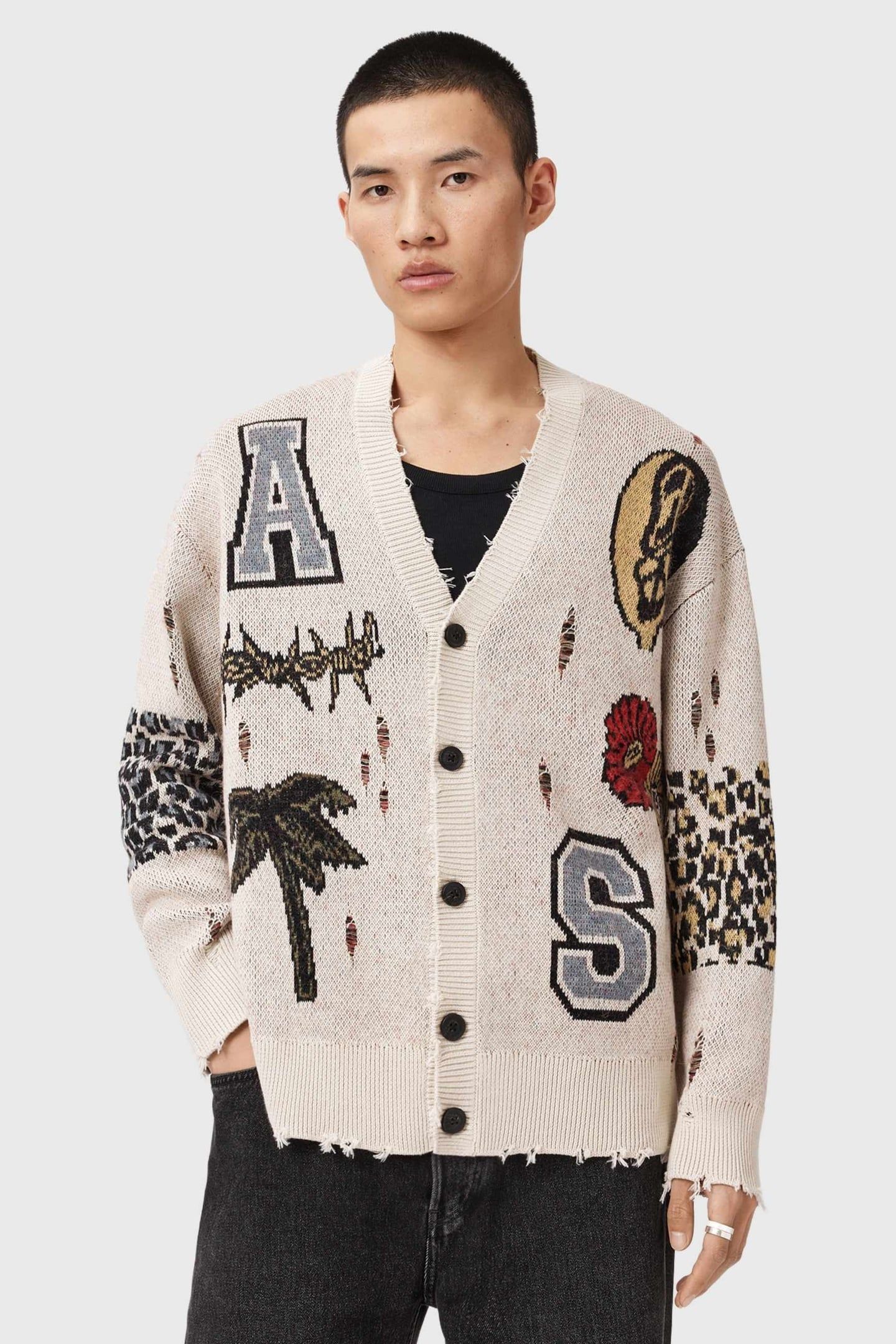 FOXX CARDIGAN ECRU WHITE 4