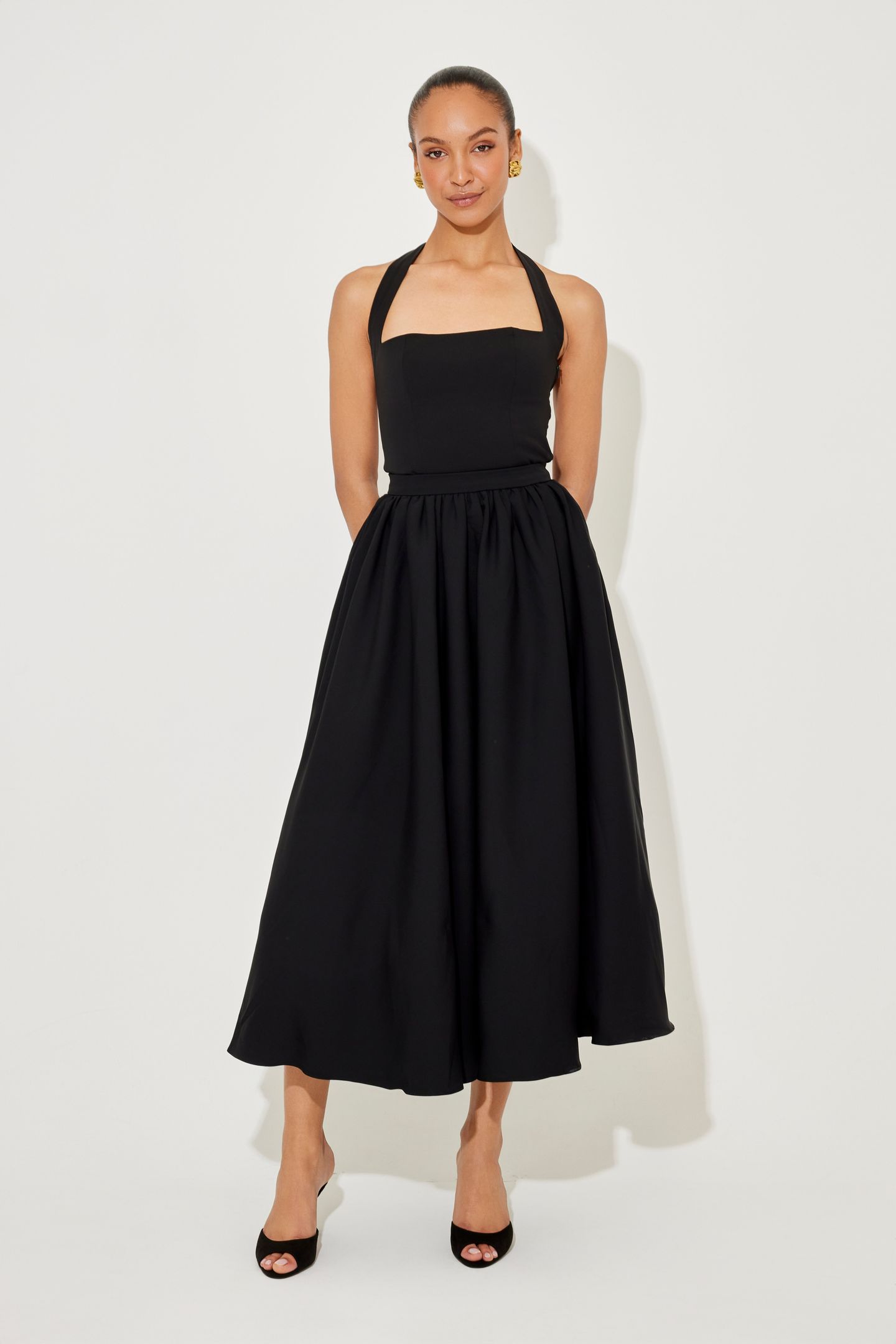MAXI SKIRT BLACK 1