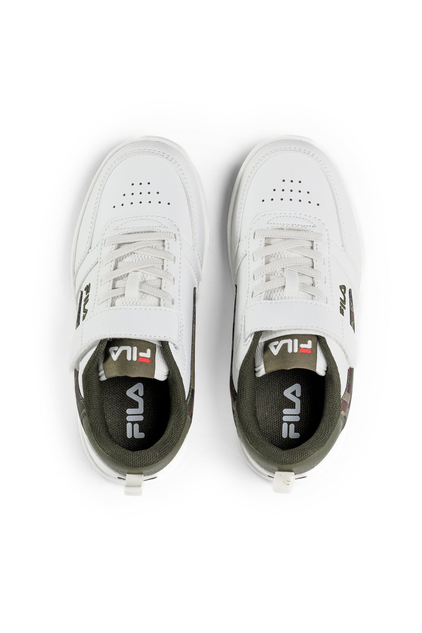 REGA NF PRT VELCRO KIDS WHITE-OLIVE NIGHT 5