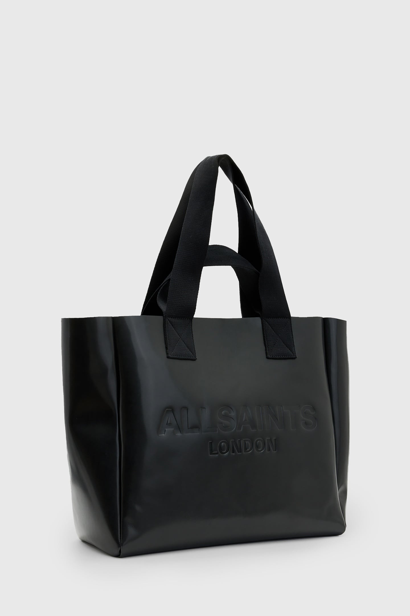 IZZY LEATHER TOTE BLACK 3