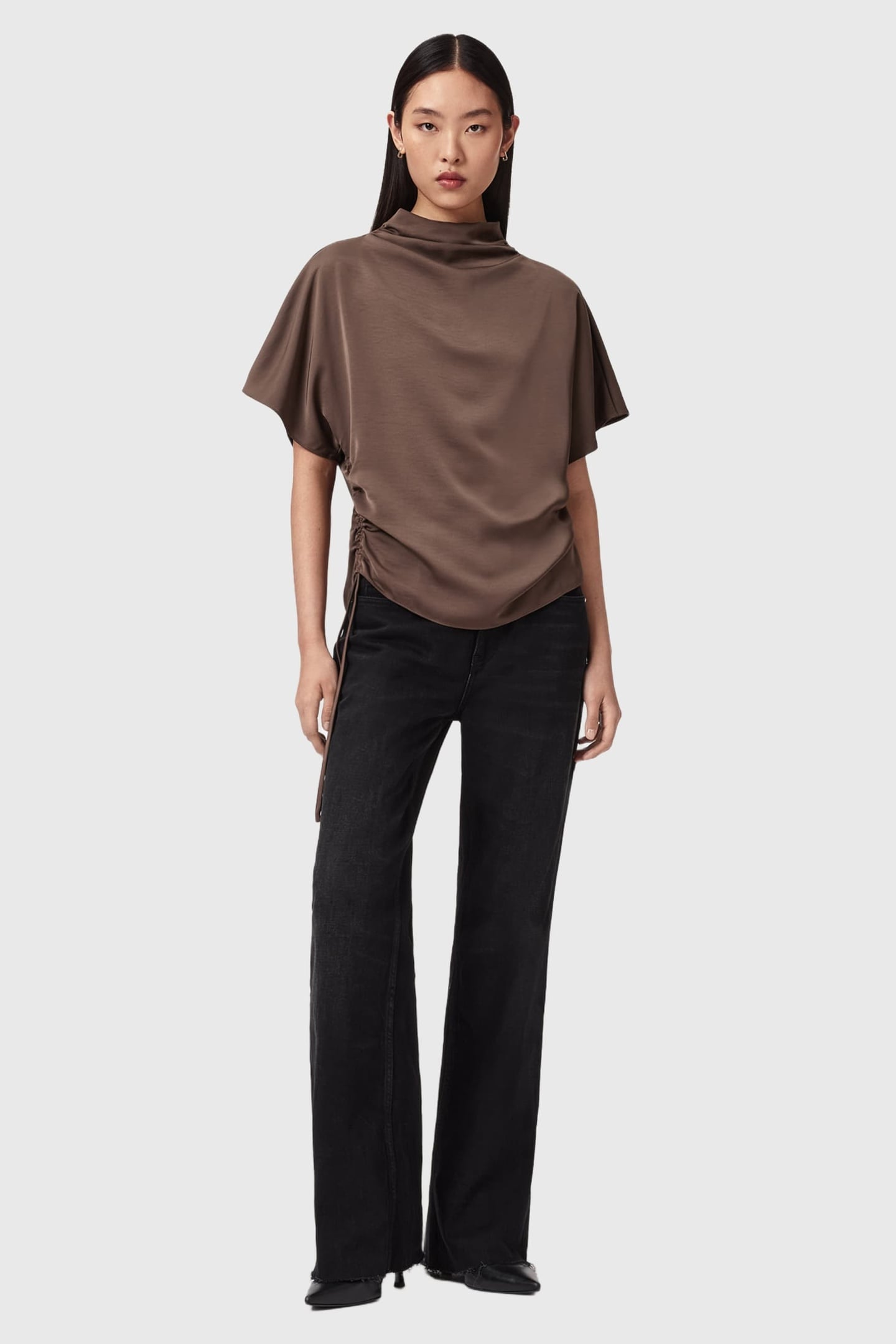 LESLIE TOP POT BROWN 2