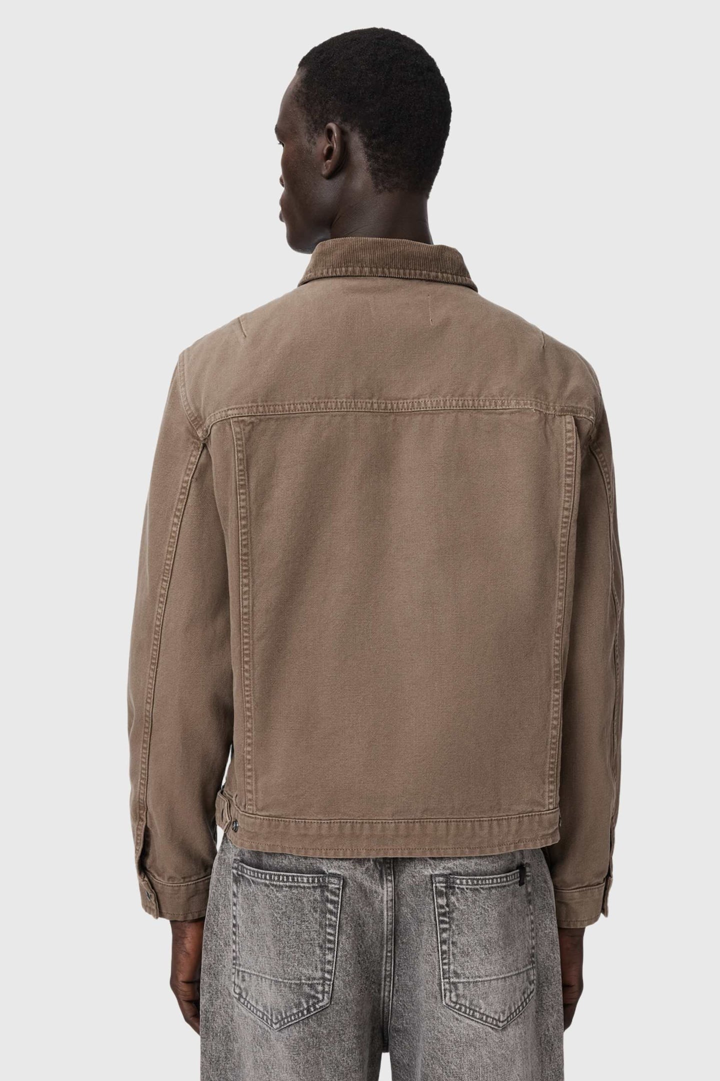 KOREY CANVAS JACKET MIRE BROWN 5