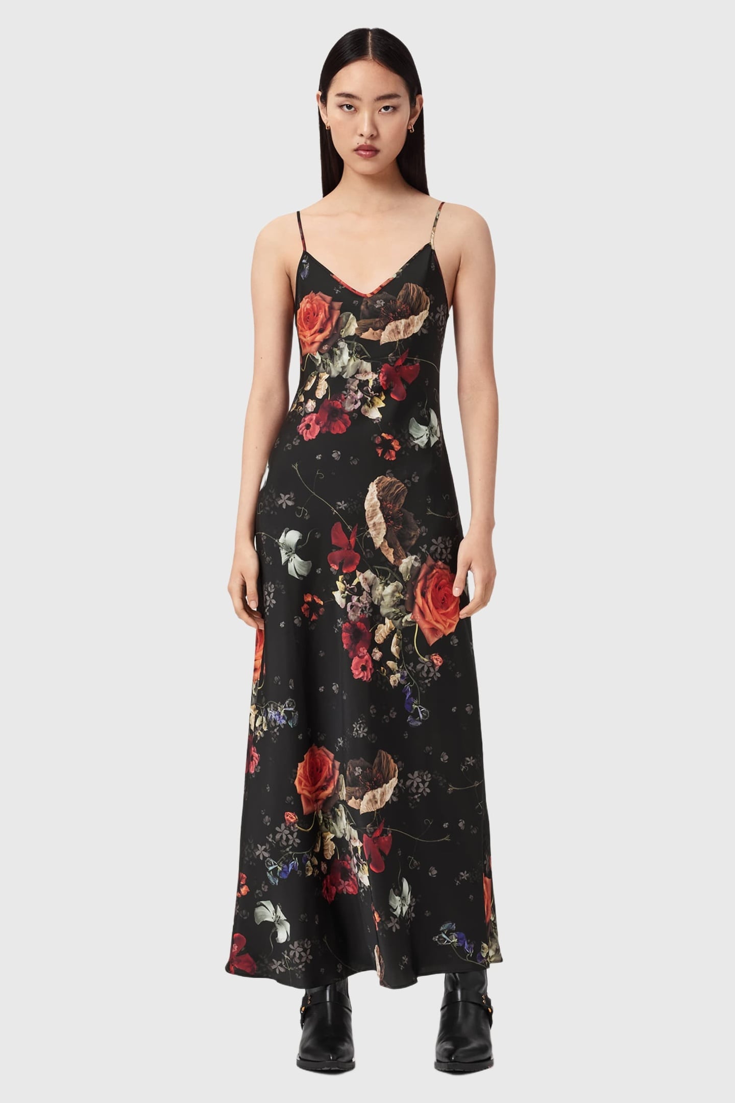 BRYONY DRESS HAZE BLACK 2