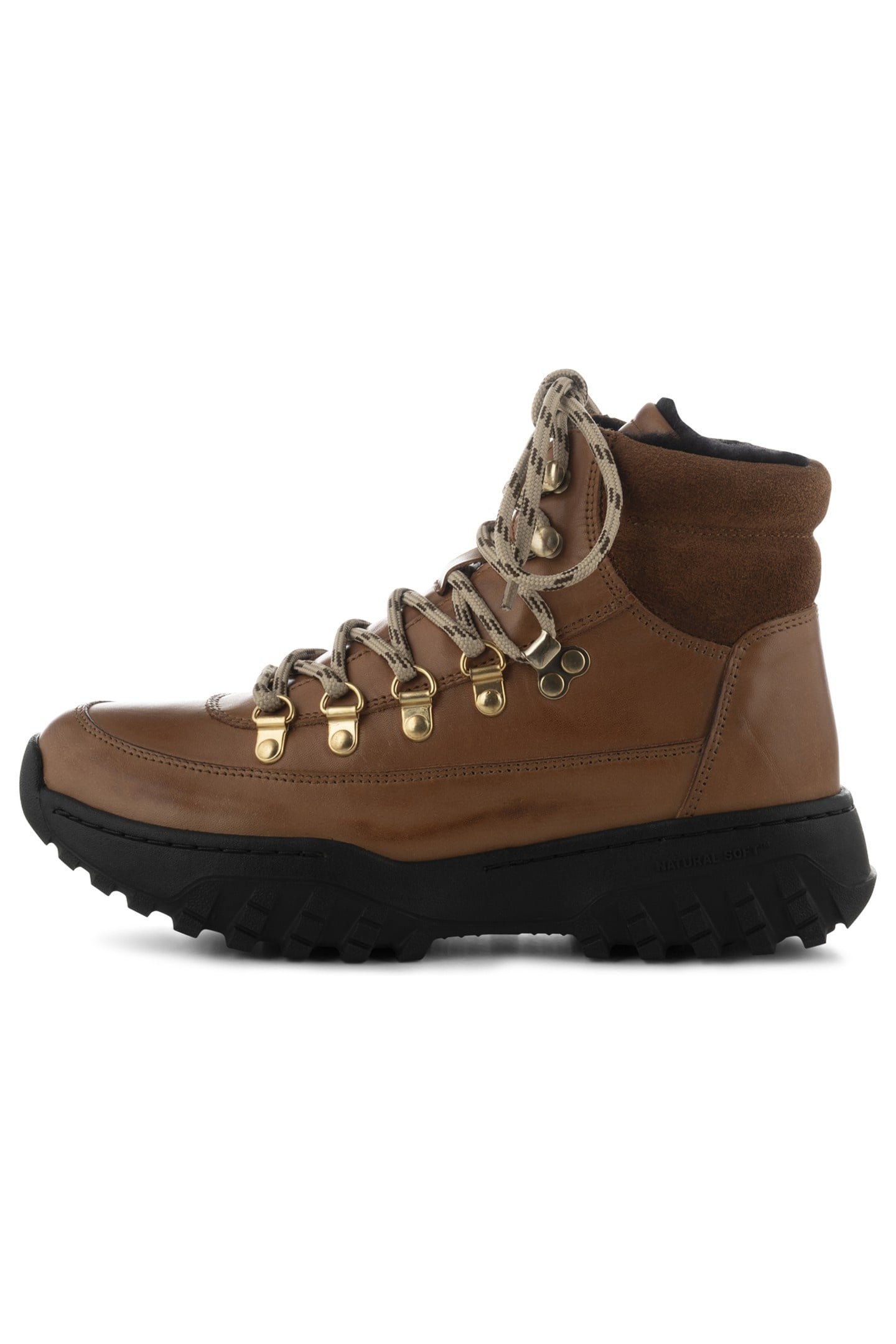 IRIS TRACK LEATHER TAN 2
