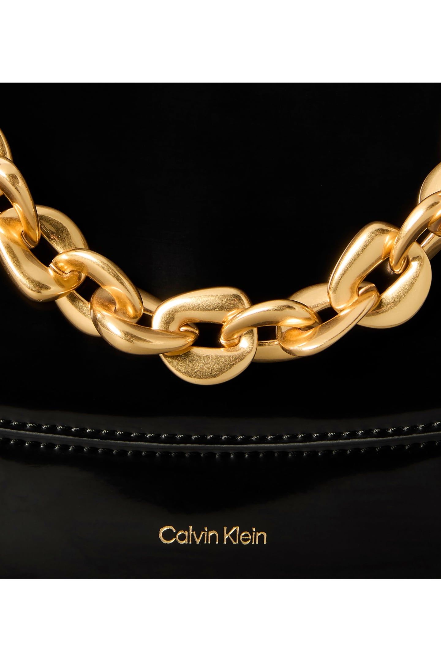 CHAIN SHOULDER BAG BLACK 5