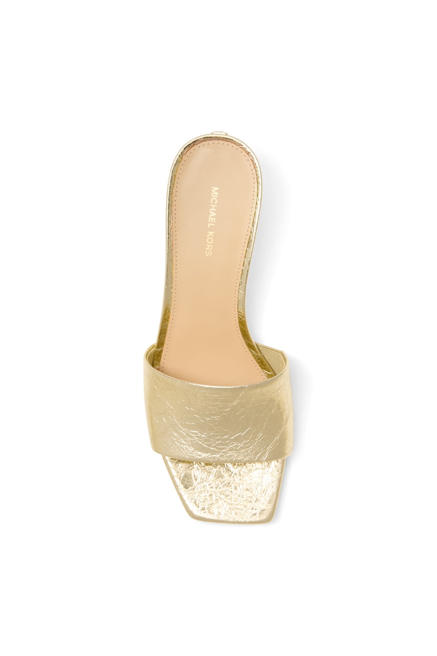 ELYSE MULE SANDAL PALE GOLD 3