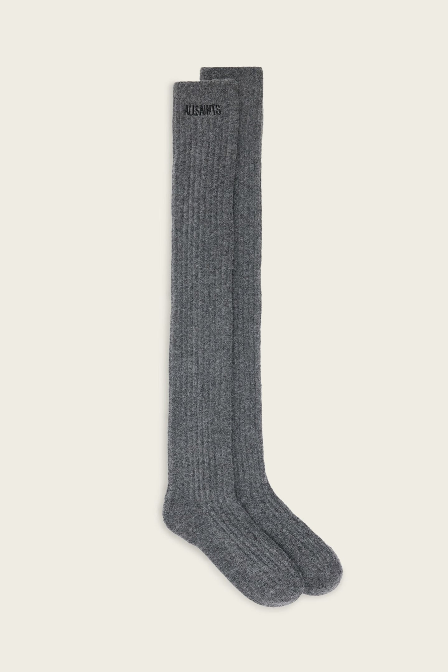 BEA OVER KNEE SOCKS CARTER GREY 2