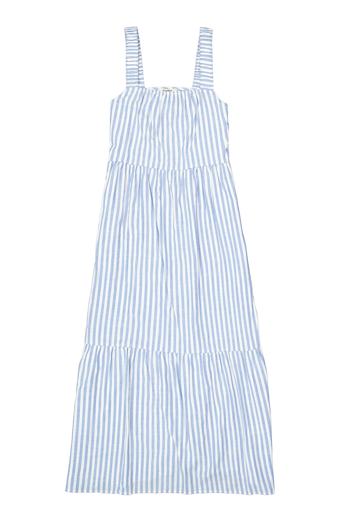LADIES DRESS BLUE WAVE 4