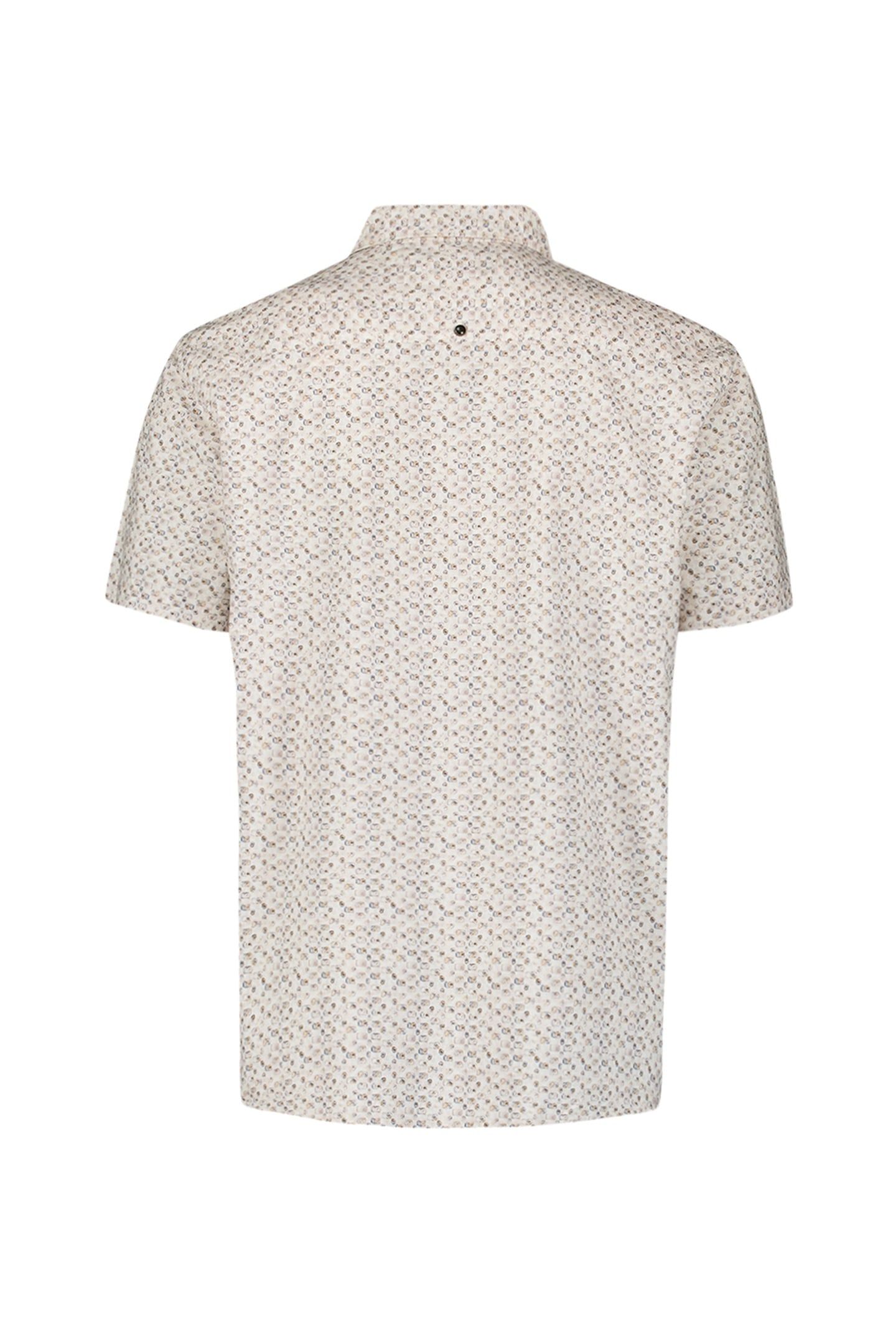 SHIRT SHORT SLEEVE ALLOVER PRINTED OFFWHITE 2