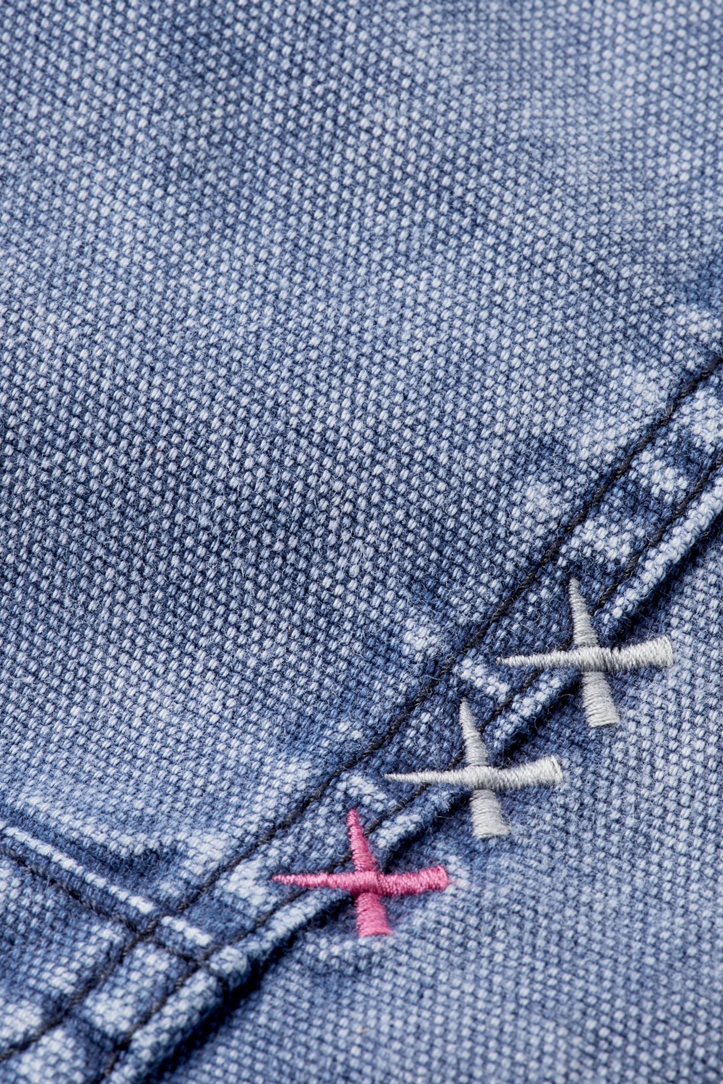 THE PITCH LOOSE FIT WORKWEAR CANVAS JEANS NAVY 7