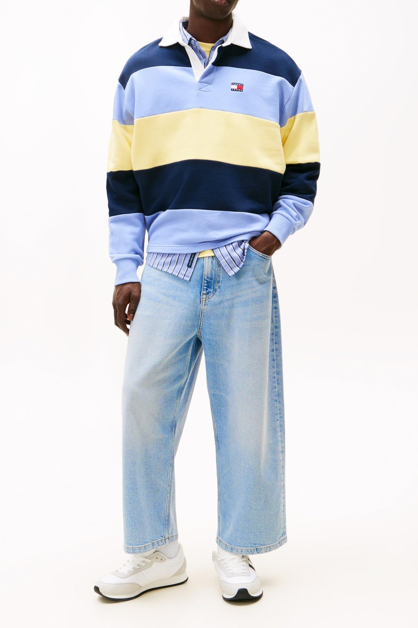 THEO BAGGY CROP JEANS DENIM LIGHT 2