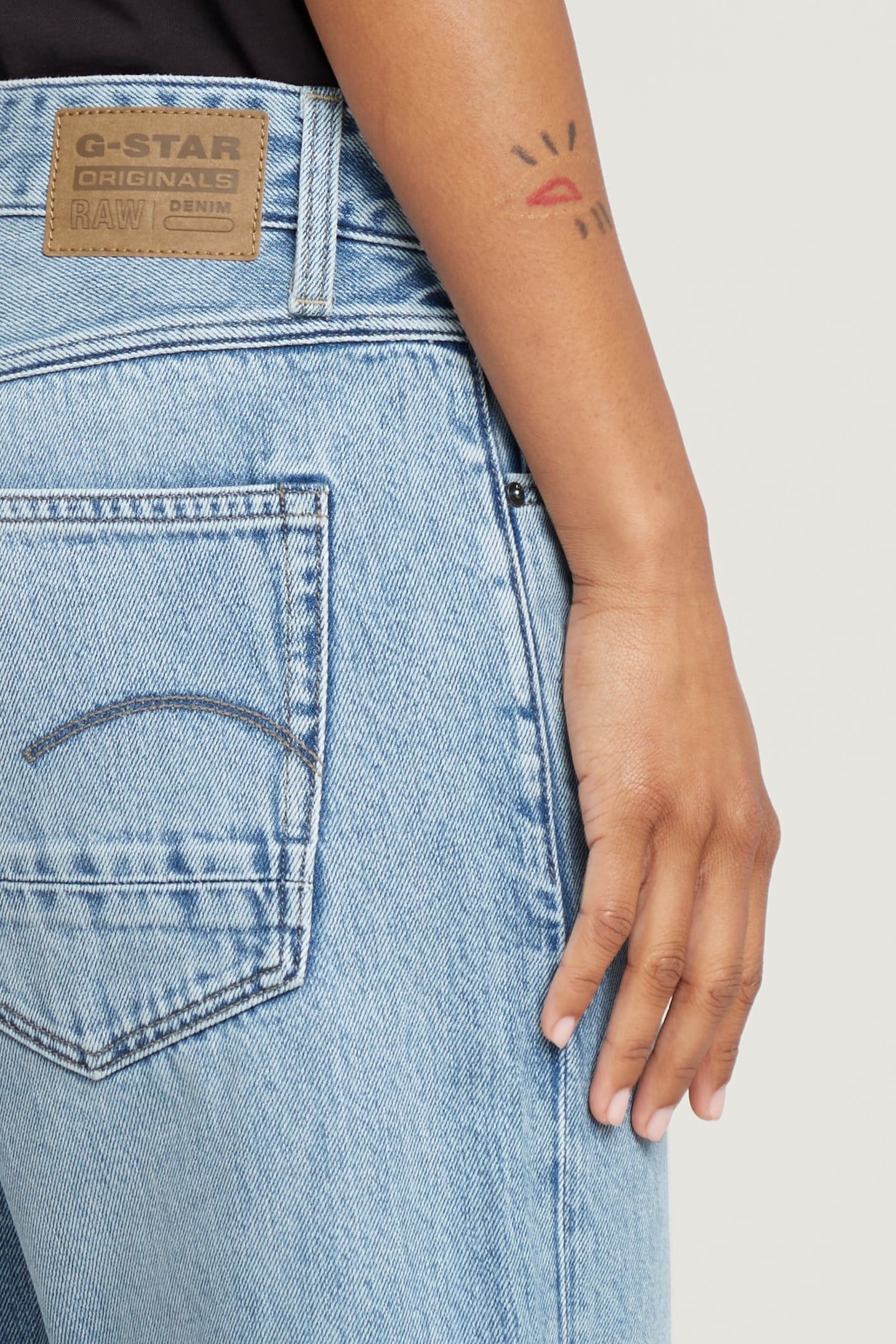 KATE BOYFRIEND JEANS LIGHT/PASTEL BLUE 6