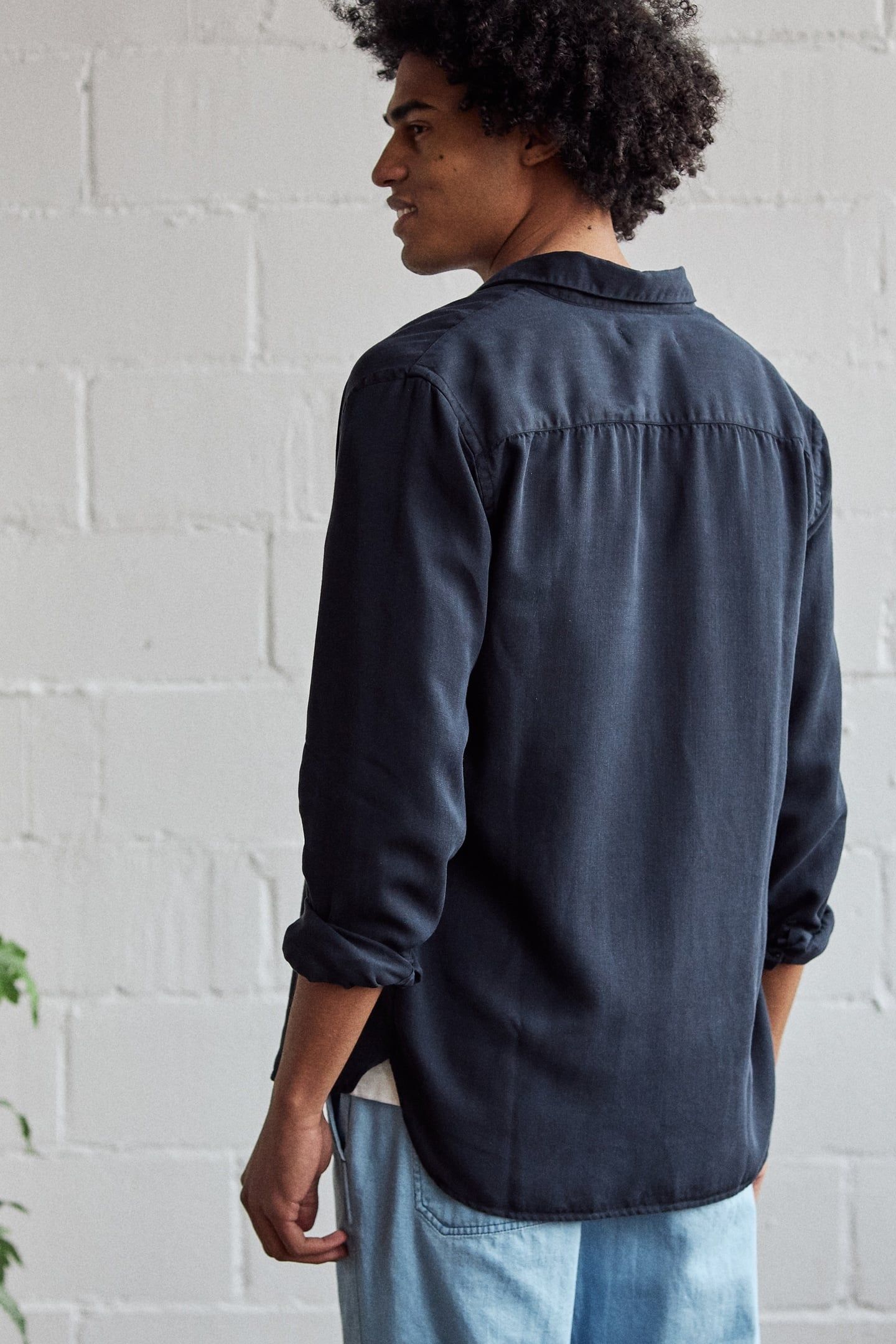 YANGGETA SHIRT NAVY BLUE 2