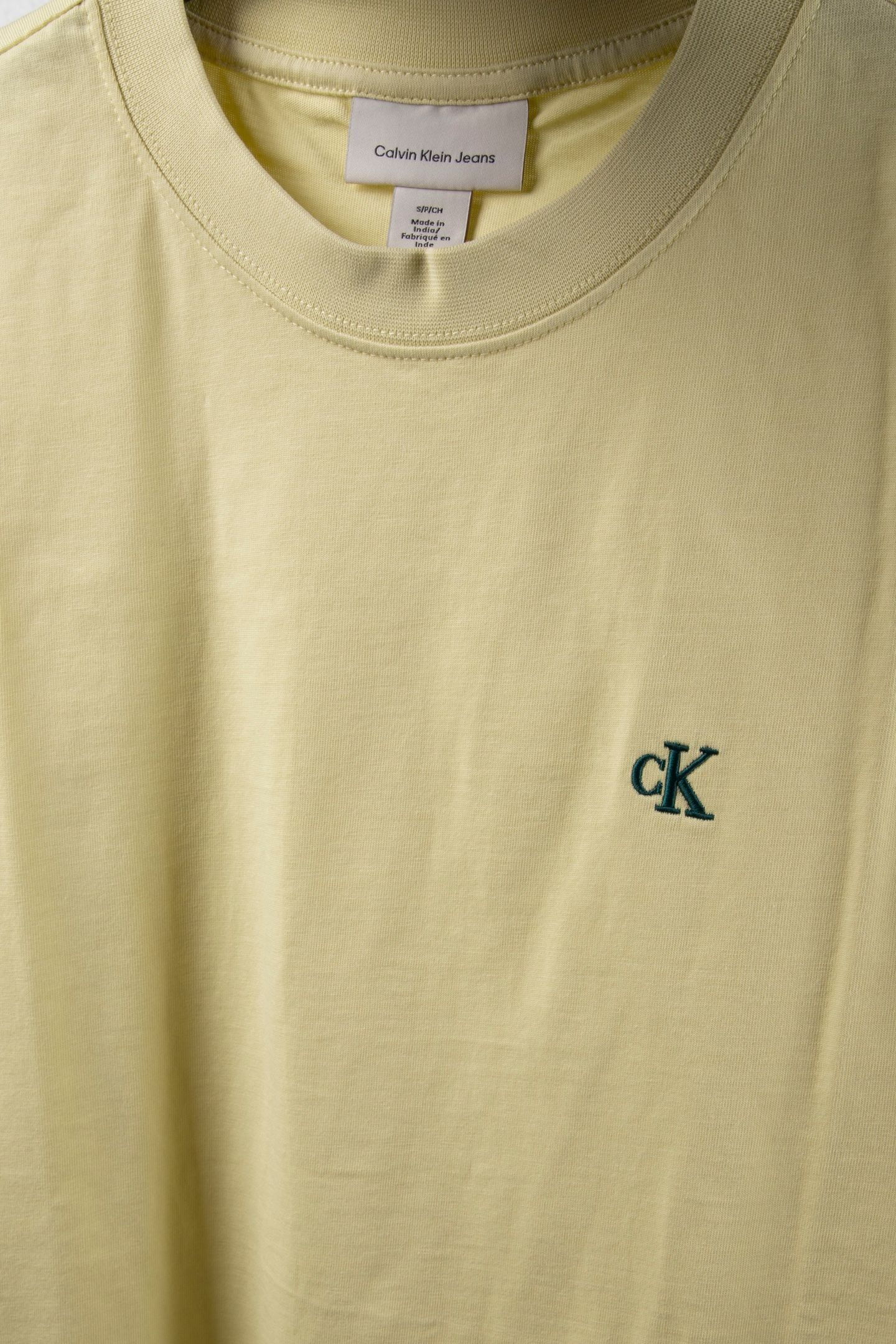 SS EASY MONOGRAM TEE LIME SPRITZ 4