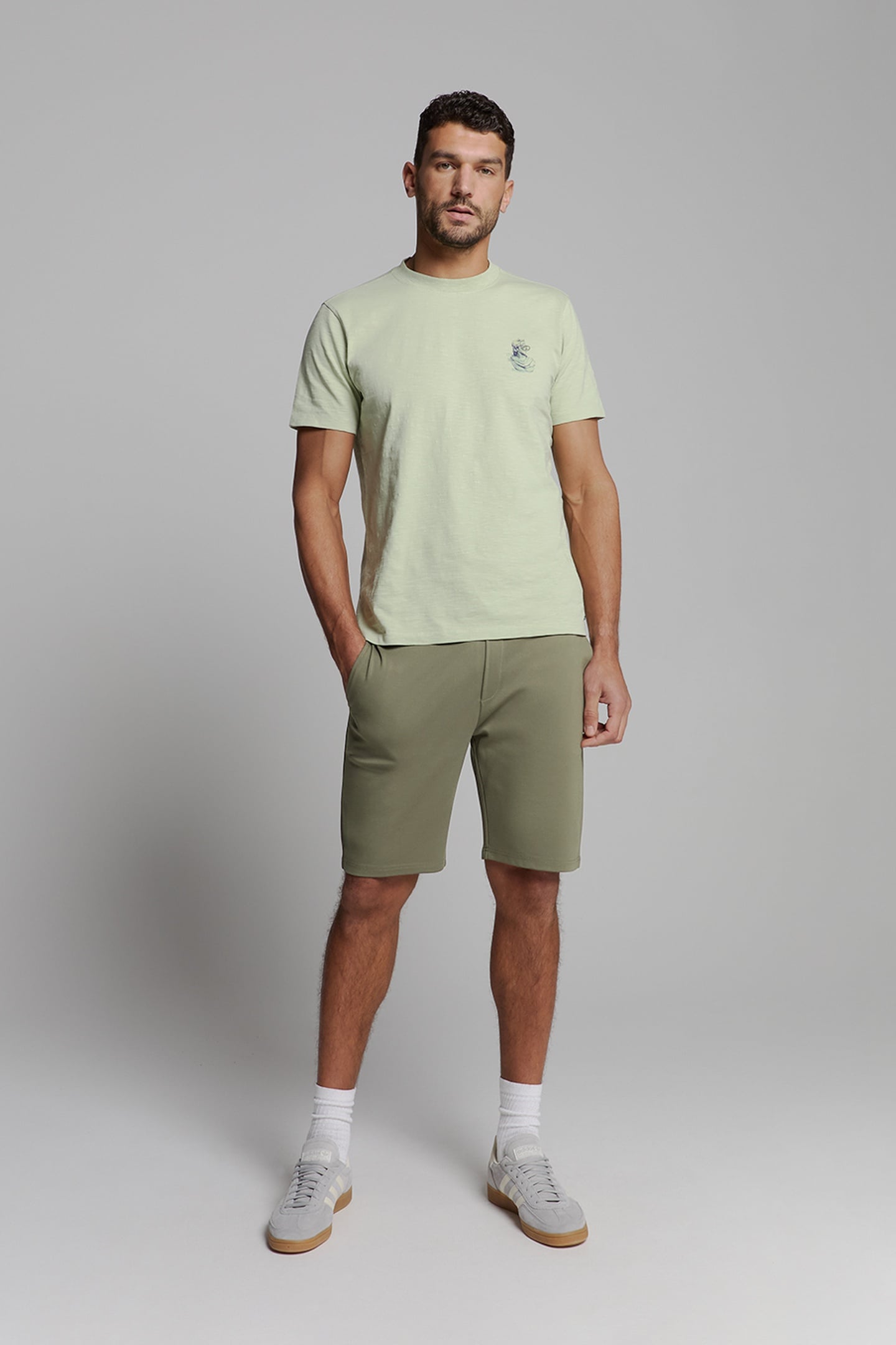 SHORT JERSEY MID ARMY 1