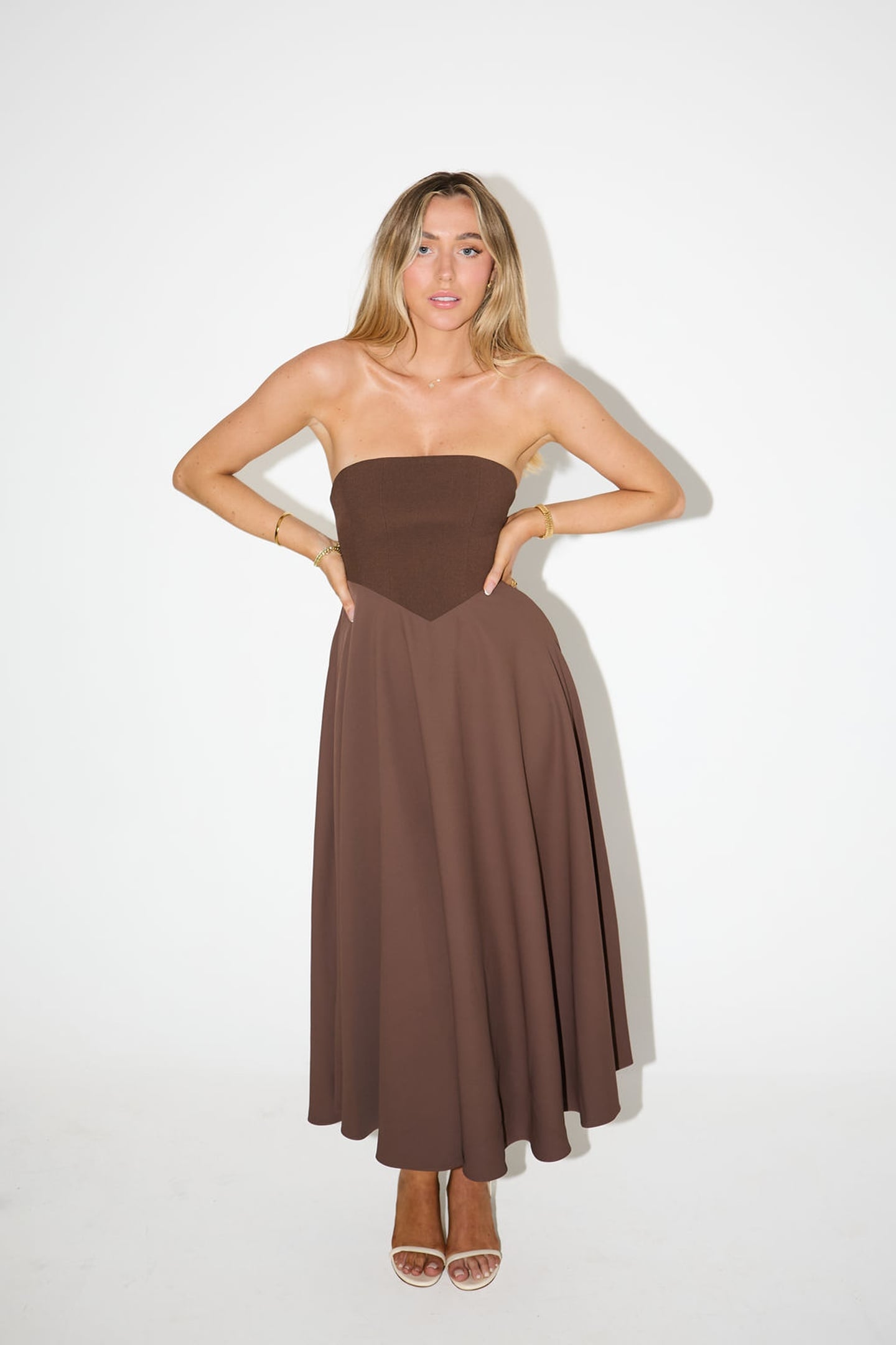 MIDI DRESS CHOCOLATE 1