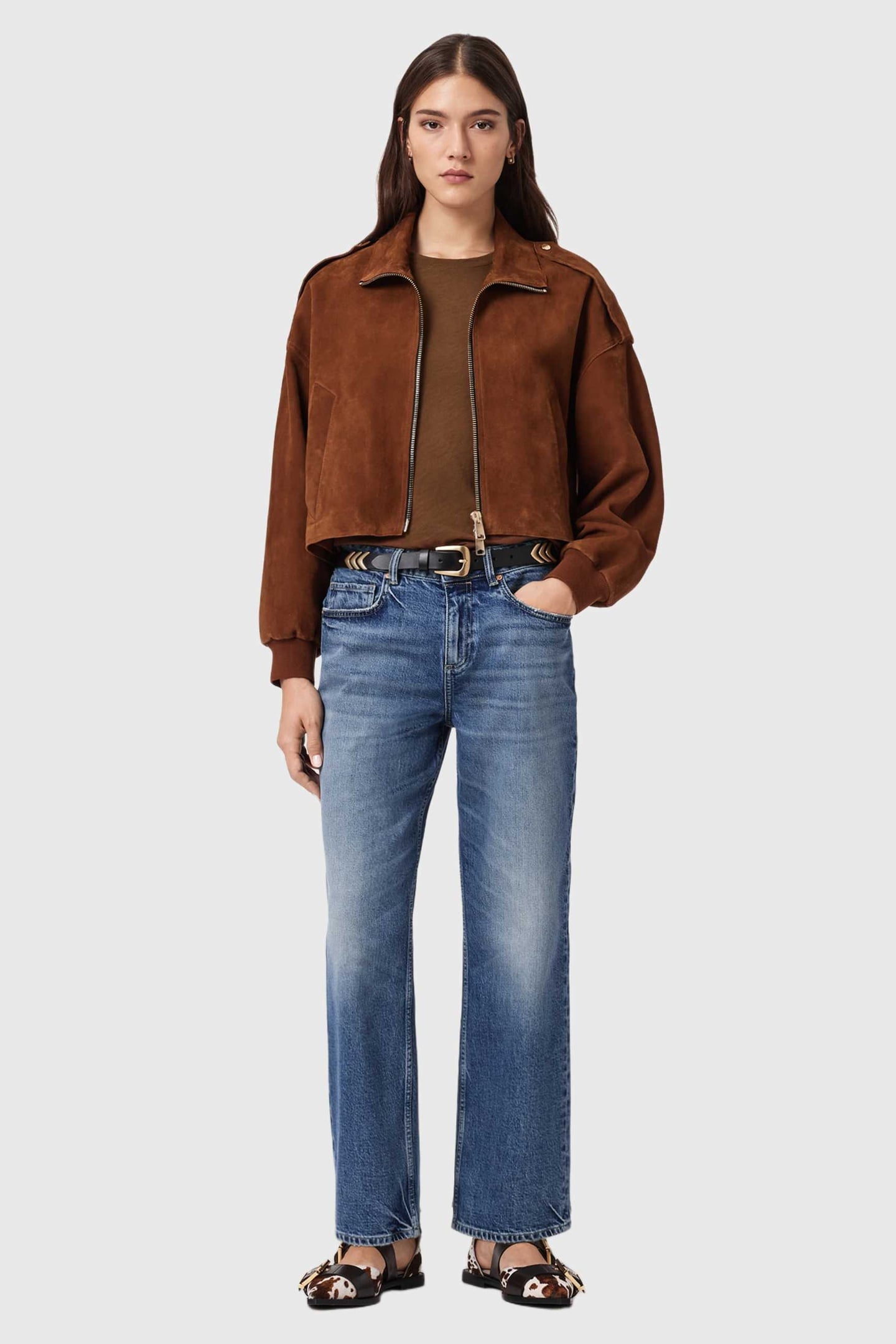 ANNA TEE COGNAC BROWN 1