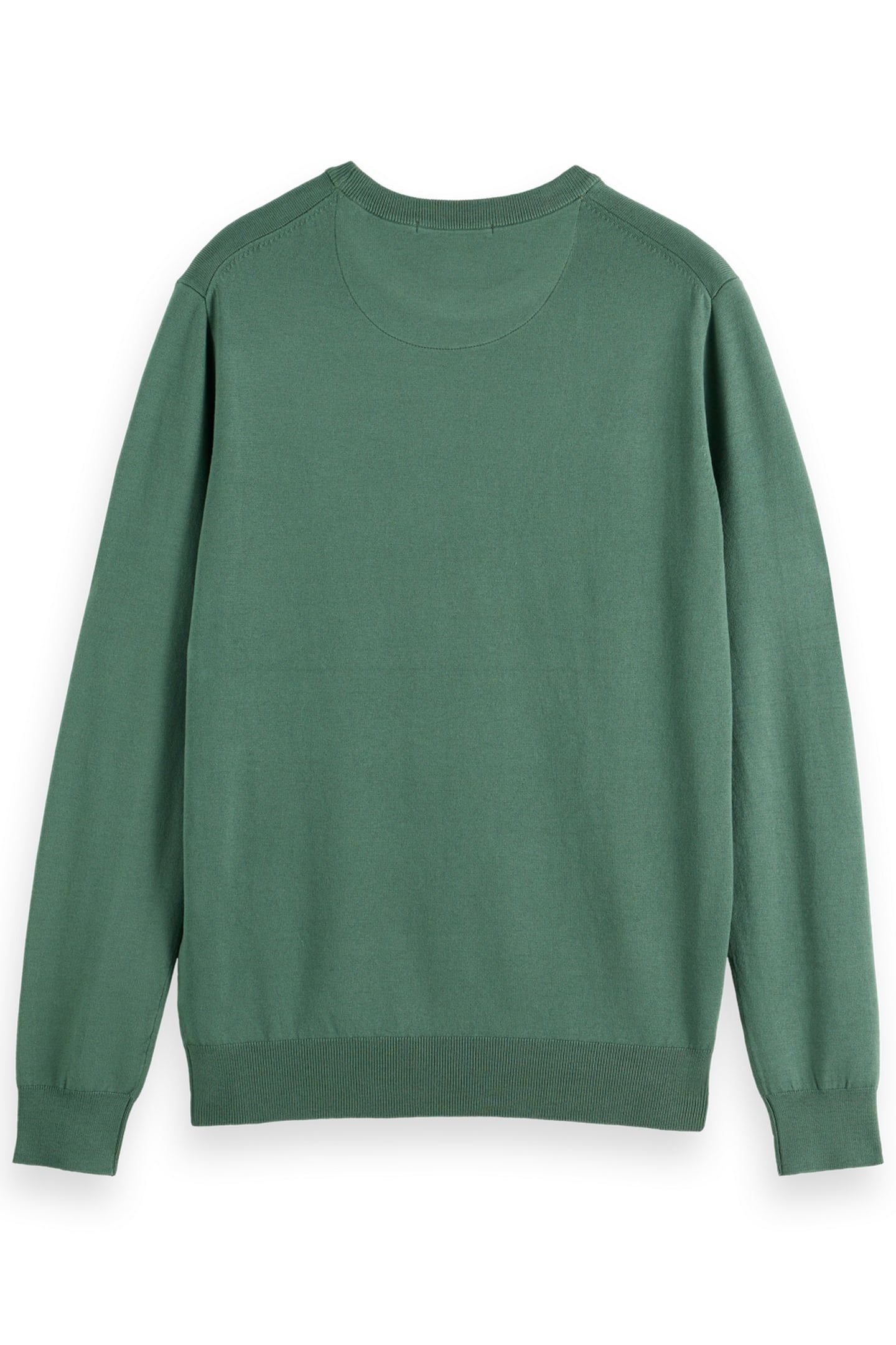 SEASONAL CORE - VISCOSE REGULAR FIT CREWNECK SAGE GREEN 2