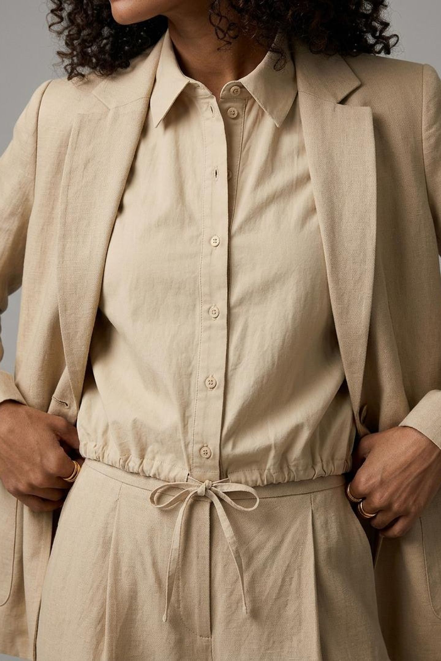 BLOUSE FLORA SAND 3