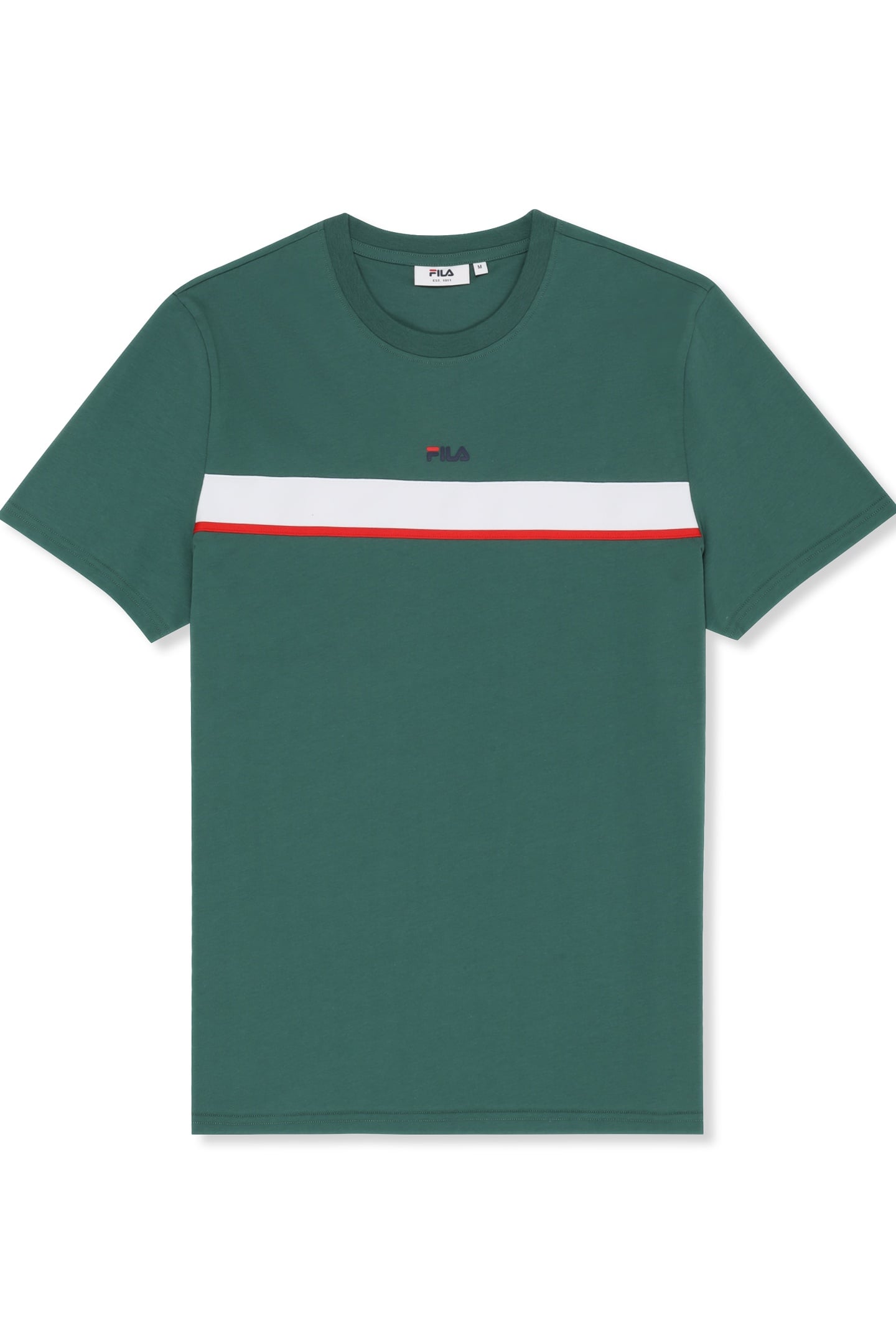 SAGANO REGULAR TAPED T-SHIRT POSY GREEN 4