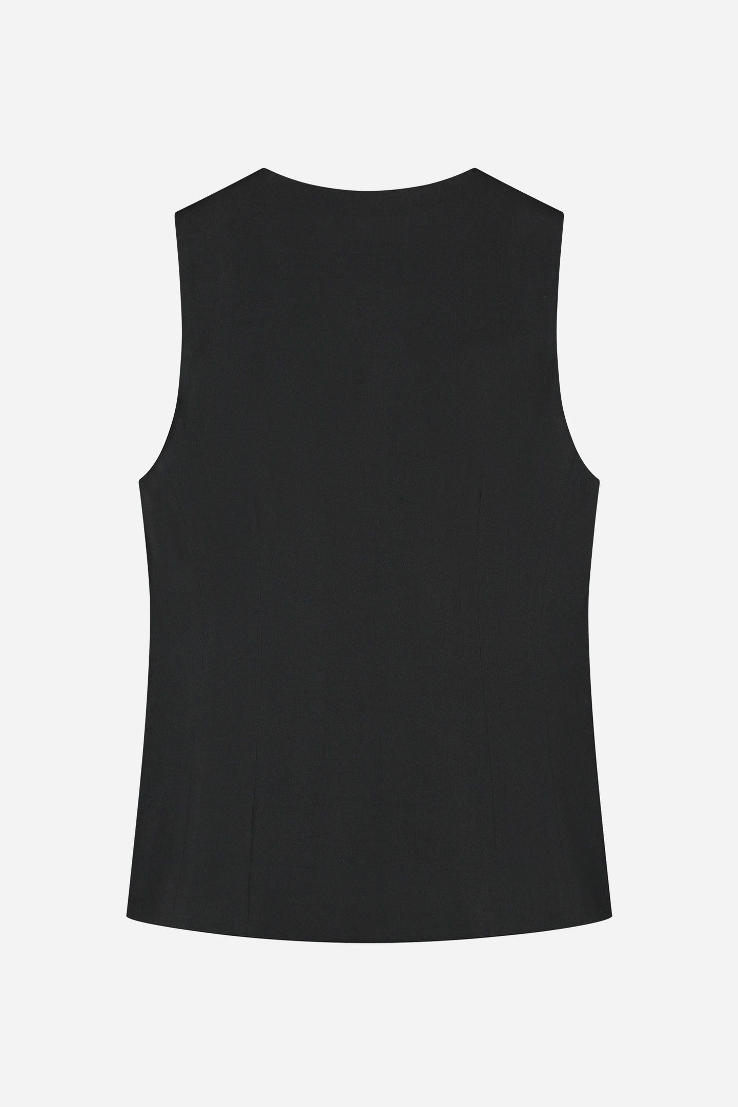 NOUS SOMMES LABELS – TEDDIE GILET BLACK 4