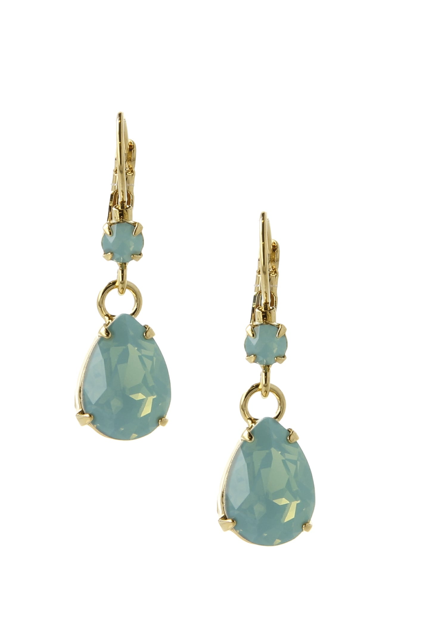 CLASSIC MINI PACIFIC OPAL EARRINGS GREEN 1