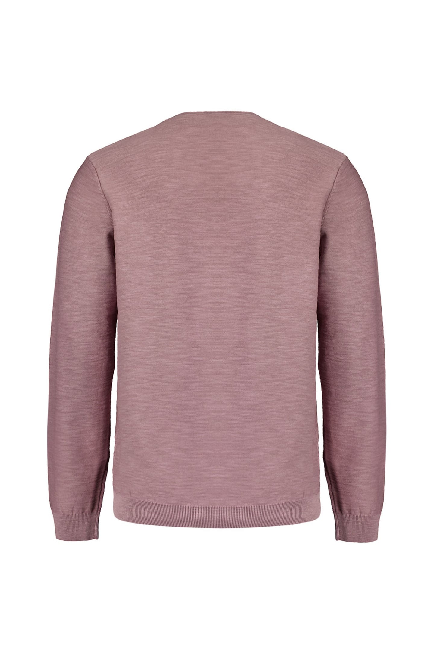 PULLOVER CREWNECK GARMENT DYED + STONE WASHED MAUVE 2