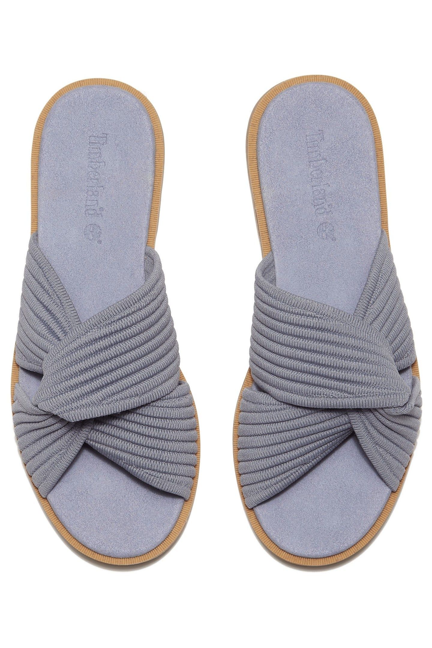 CALISTA BAY SLIDE SANDAL MEDIUM PURPLE KNIT 6