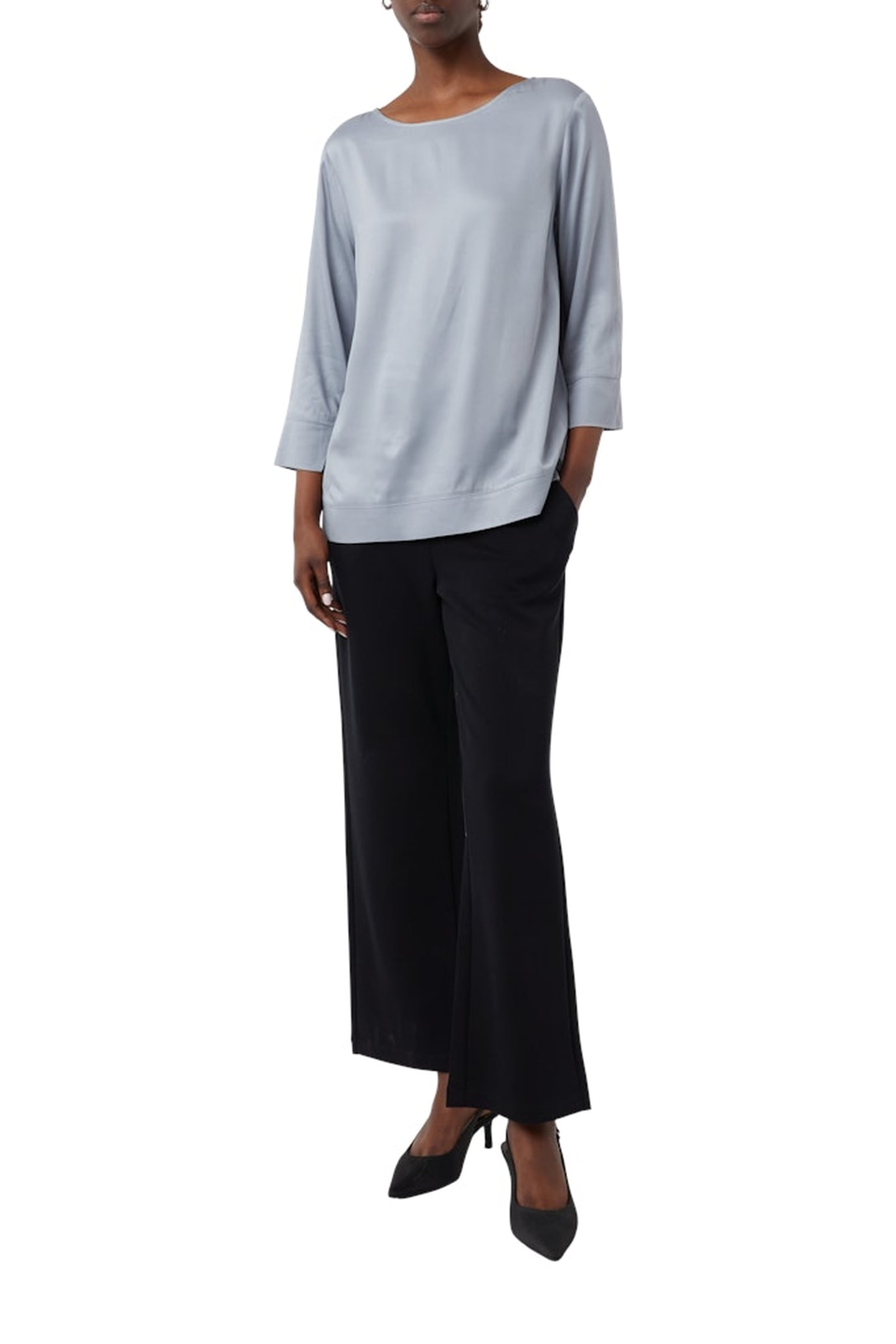 BLOUSES GREY/BLACK 2