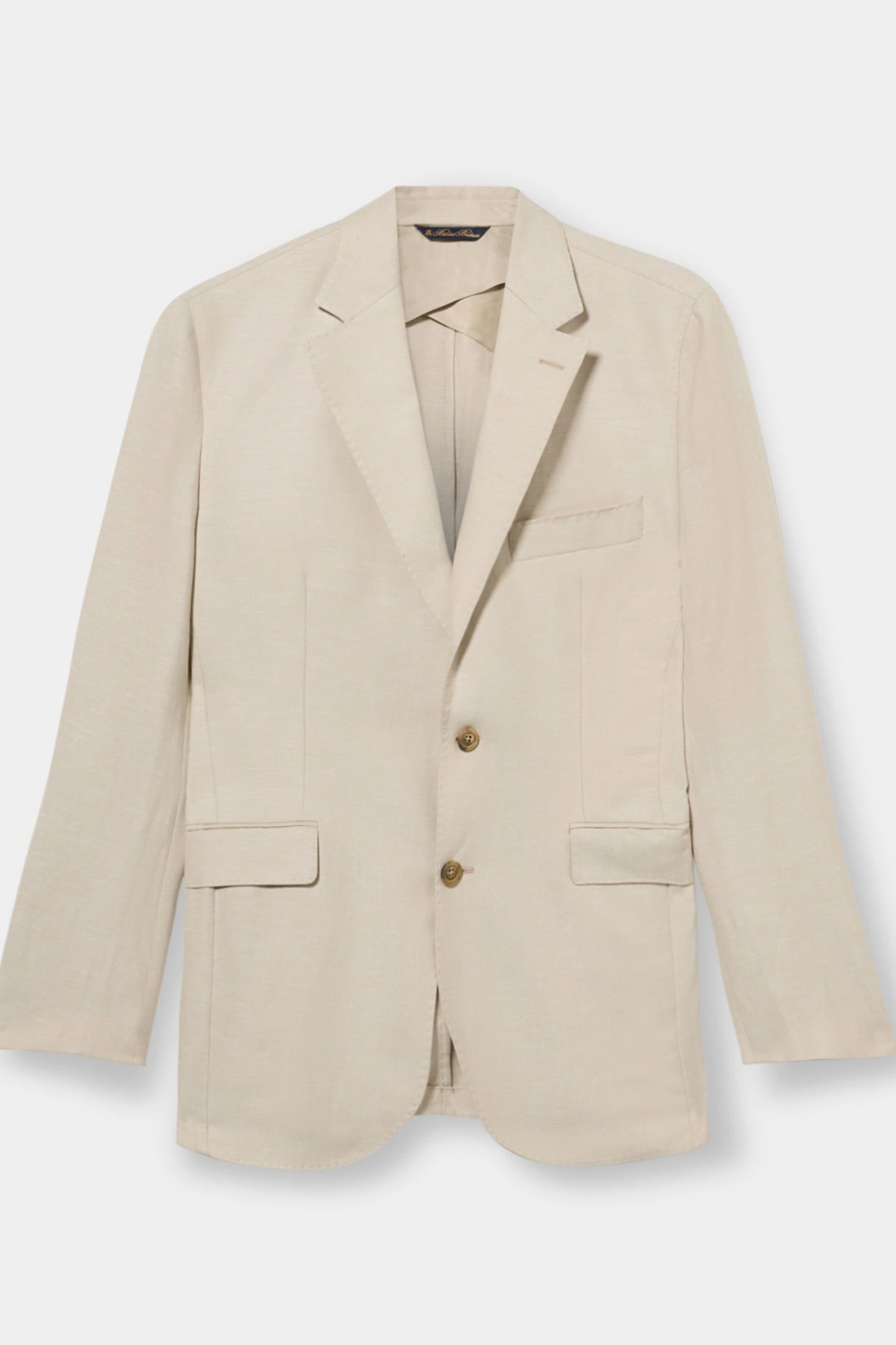 JACKET REGULAR LINING LINEN NATURAL 3