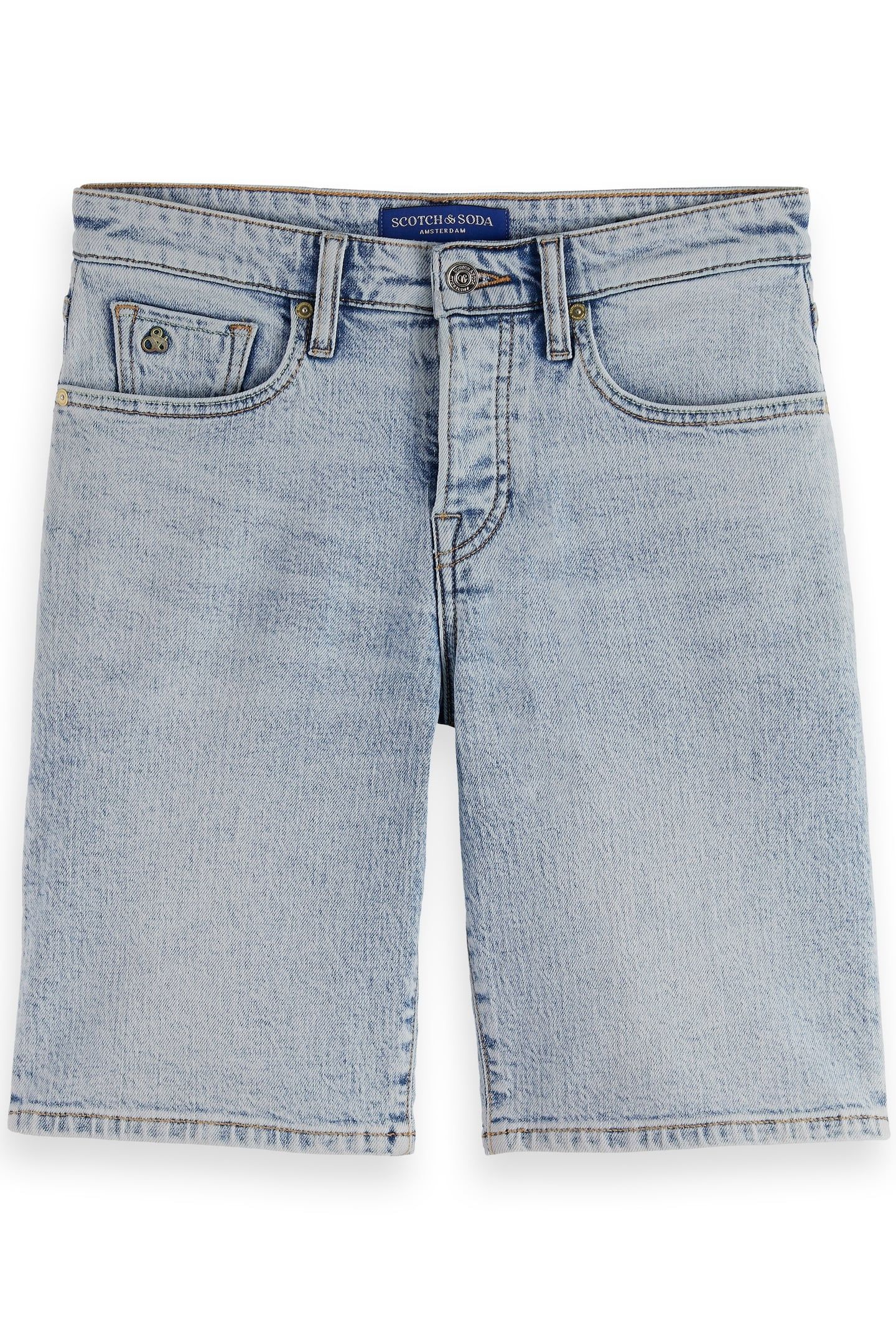 RALSTON SLIM FIT DENIM SHORT — SPRING LIGHTS SPRING LIGHTS 4