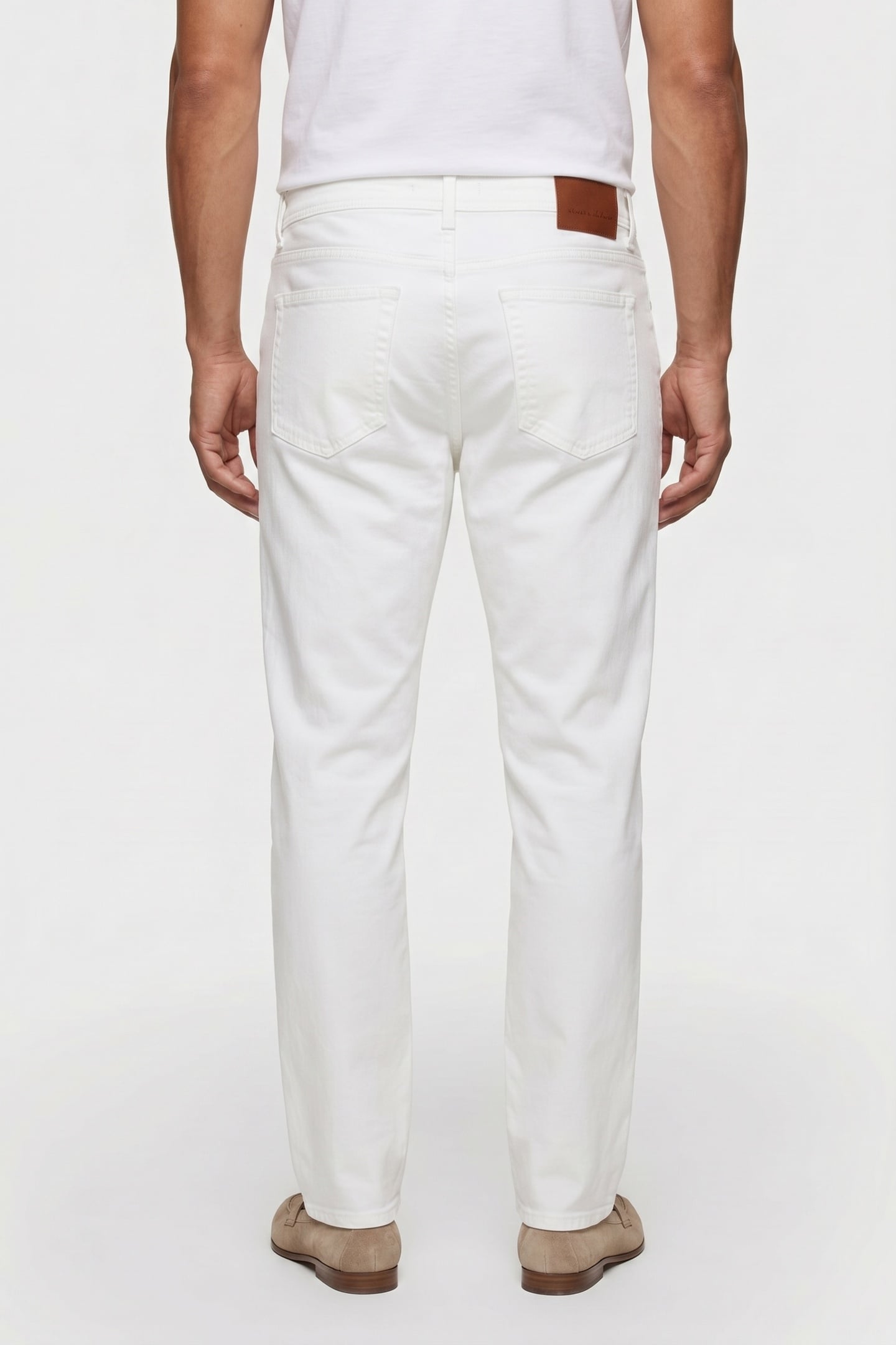 POCKETS PANTS COTTON WHITE 2
