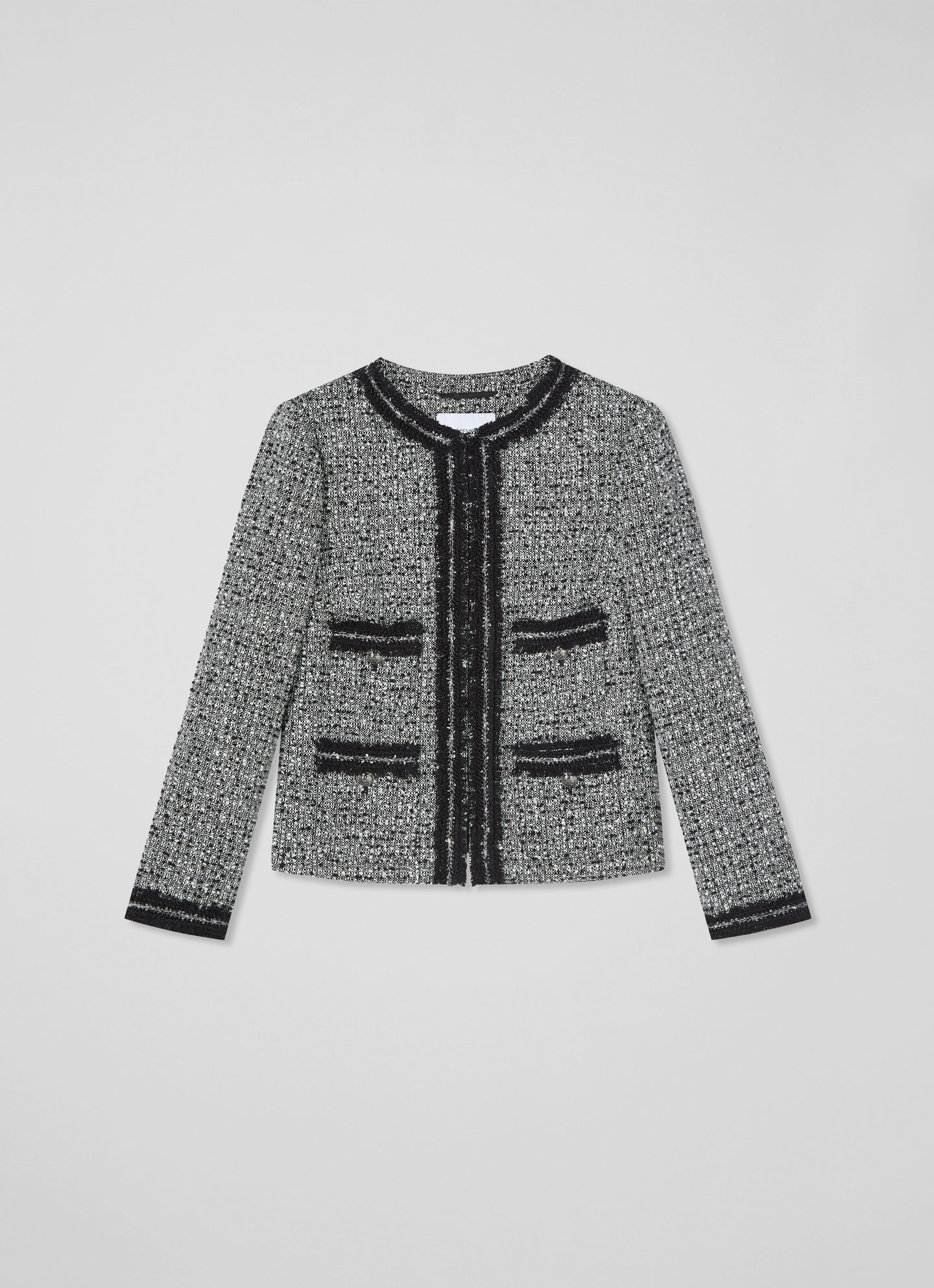 CHARLIE JACKET BLACK/CREAM 4