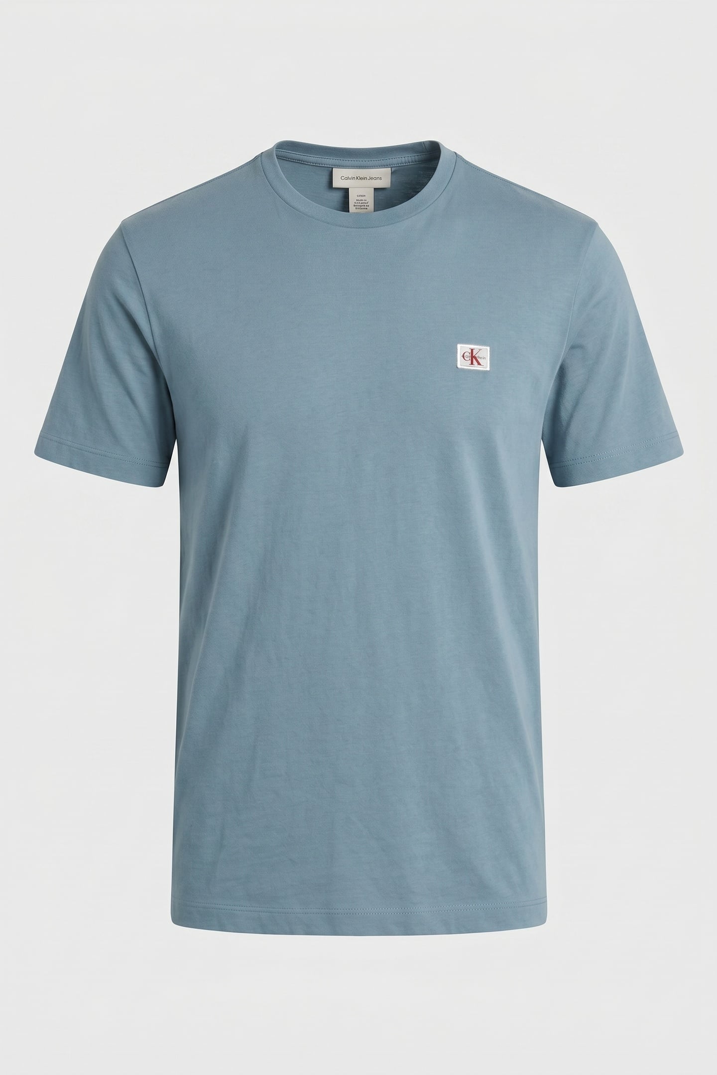 SS BADGE 30S JERSEY T-SHIRT SMOKE BLUE 4