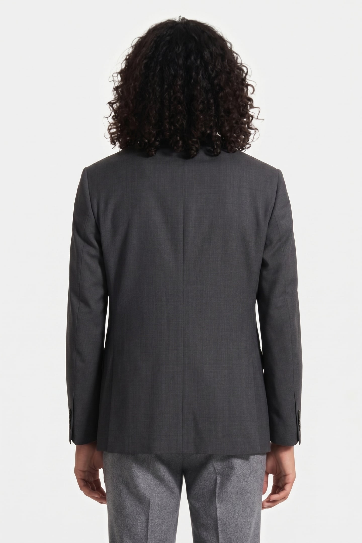 WOOL JACKET MEDIUM GREY 2