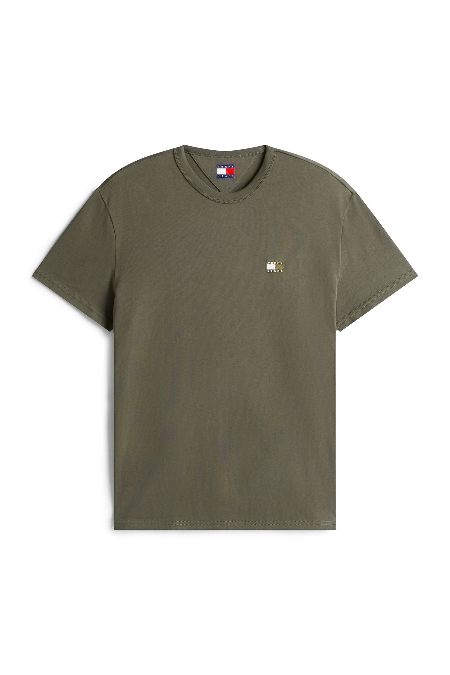 REGULAR BADGE TEE PEWTER GREEN TONAL 4