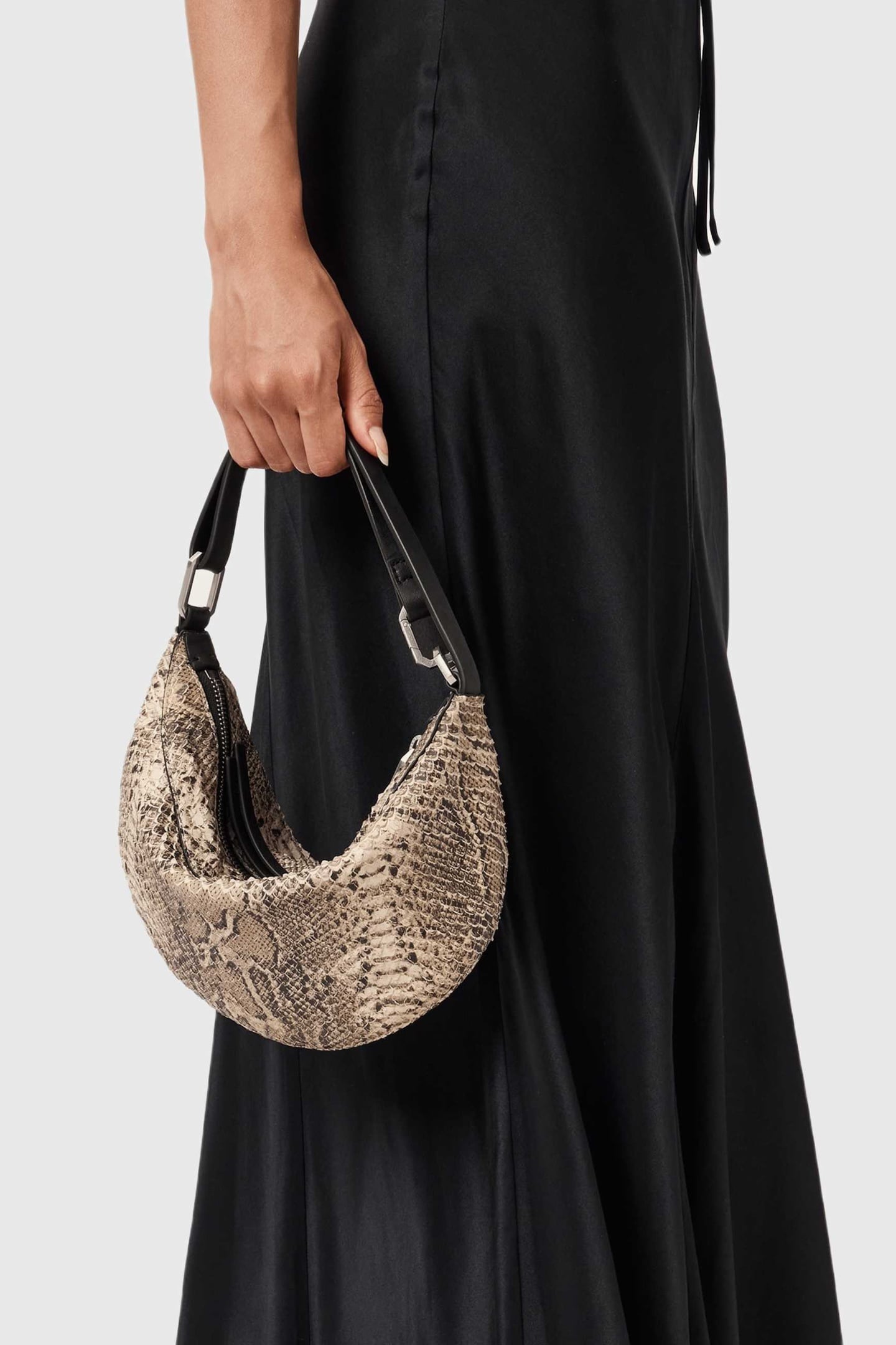 LUNA MICRO SNAKE BAG DESERT WHITE 9