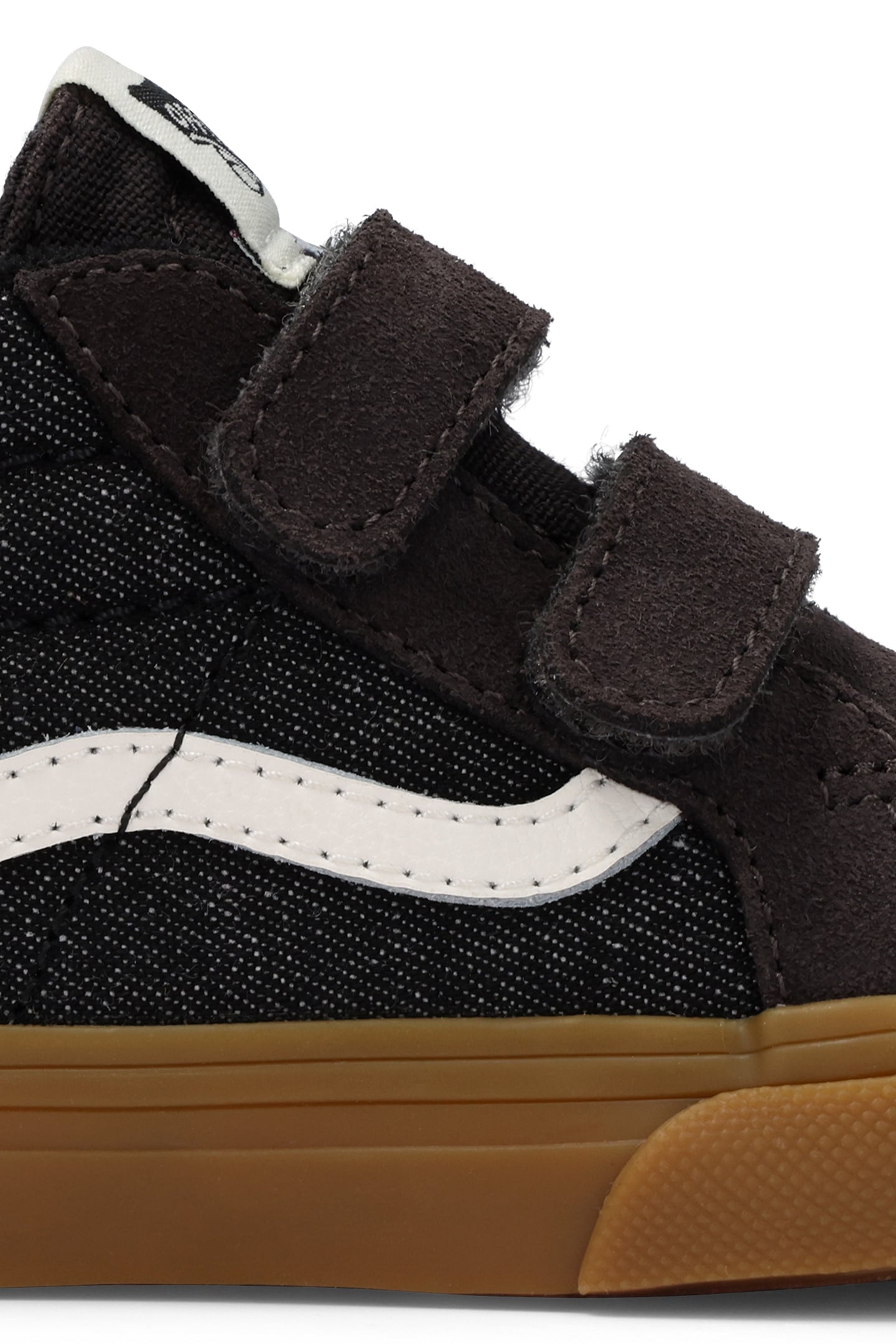 TODDLER SK8-MID REISSUE V DENIM BLACK 6