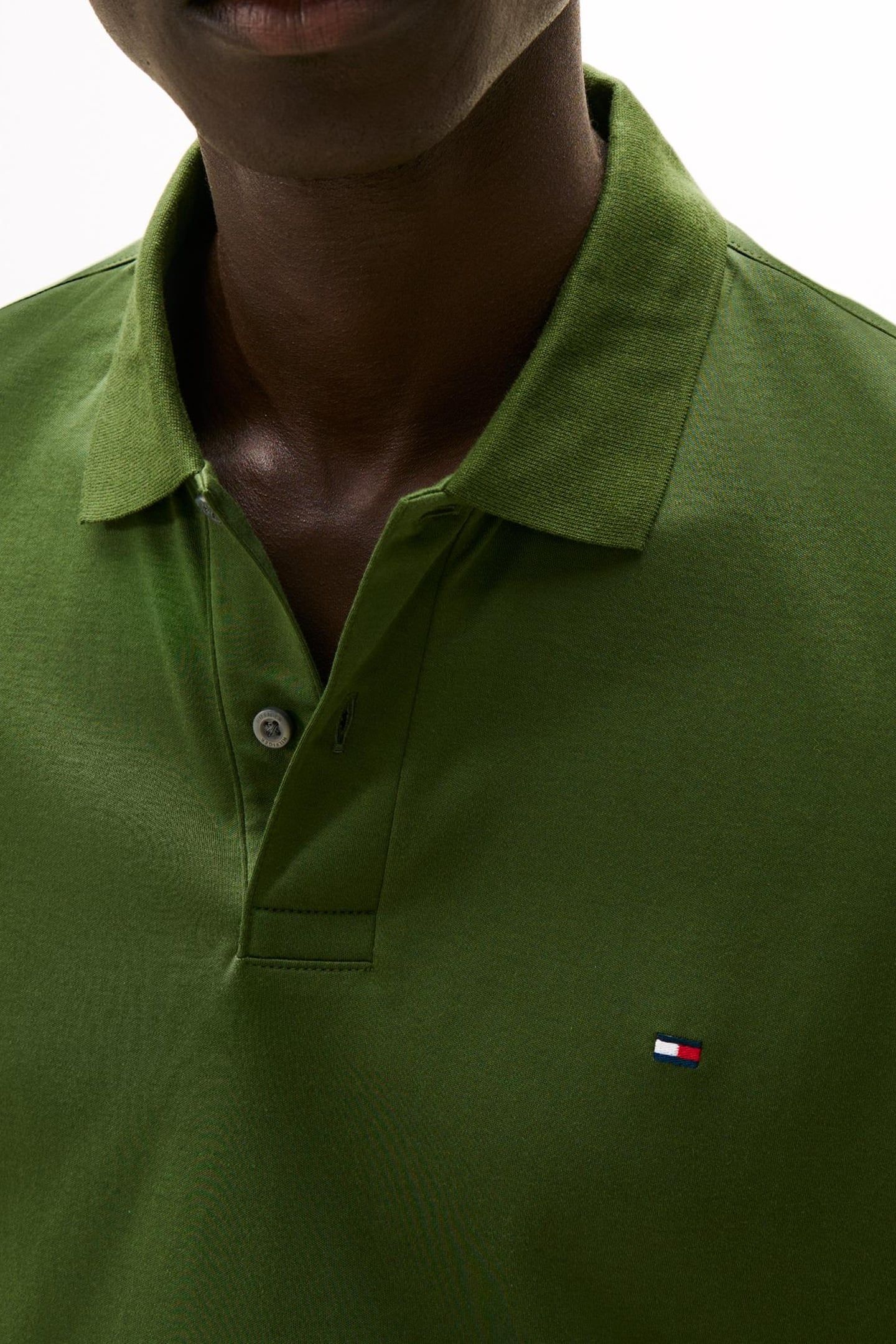 LIQUID COTTON REGULAR POLO MOUNTAIN PINE 5