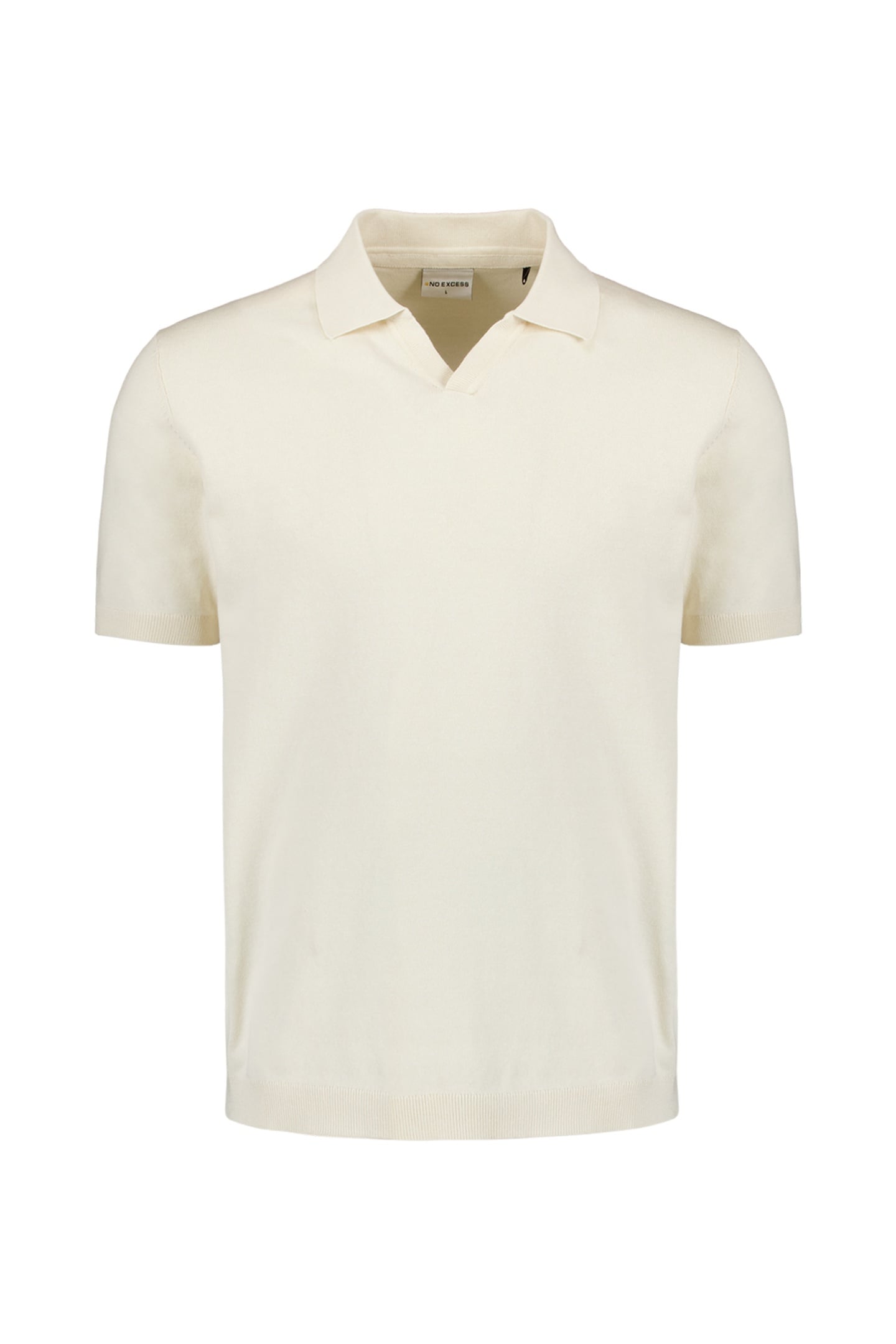 PULLOVER SHORT SLEEVE POLO V SOLID OFFWHITE 5