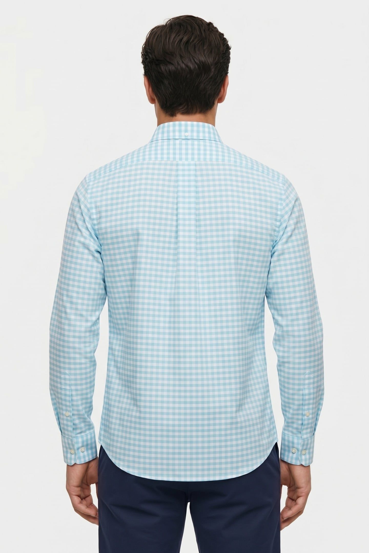 NON-IRON STRETCH SHIRT LIGHT BLUE 2