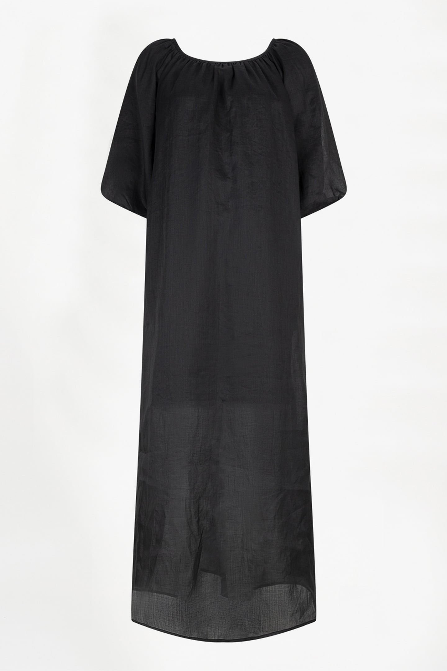 TILDA OPEN BACK DETAILED MAXI DRESS RAVEN 4