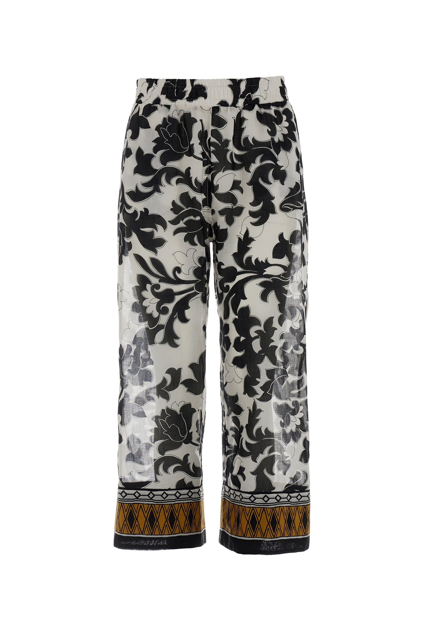 PANTS BLACK WHITE 1