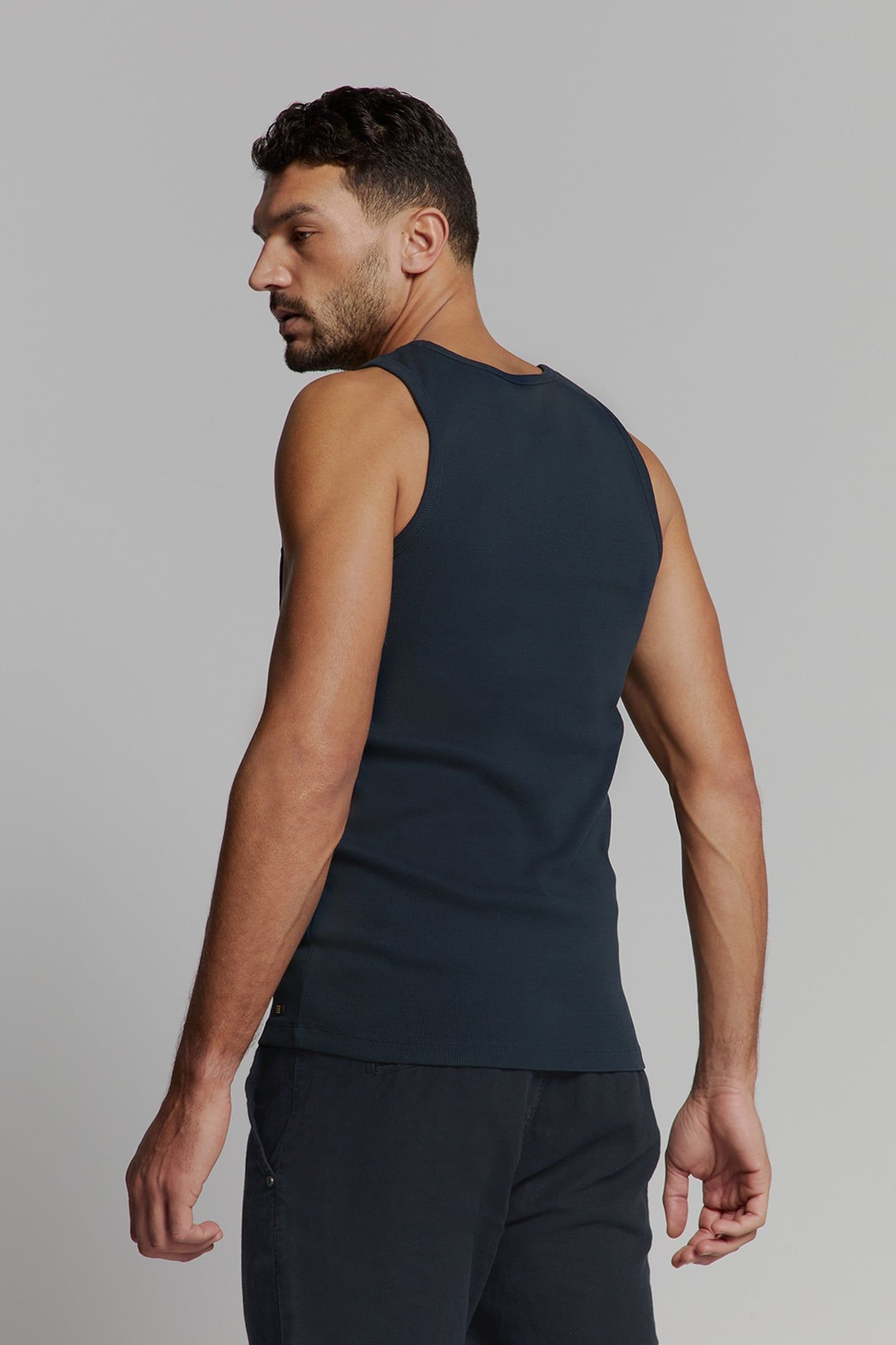 SINGLET SOLID RIB NIGHT 3