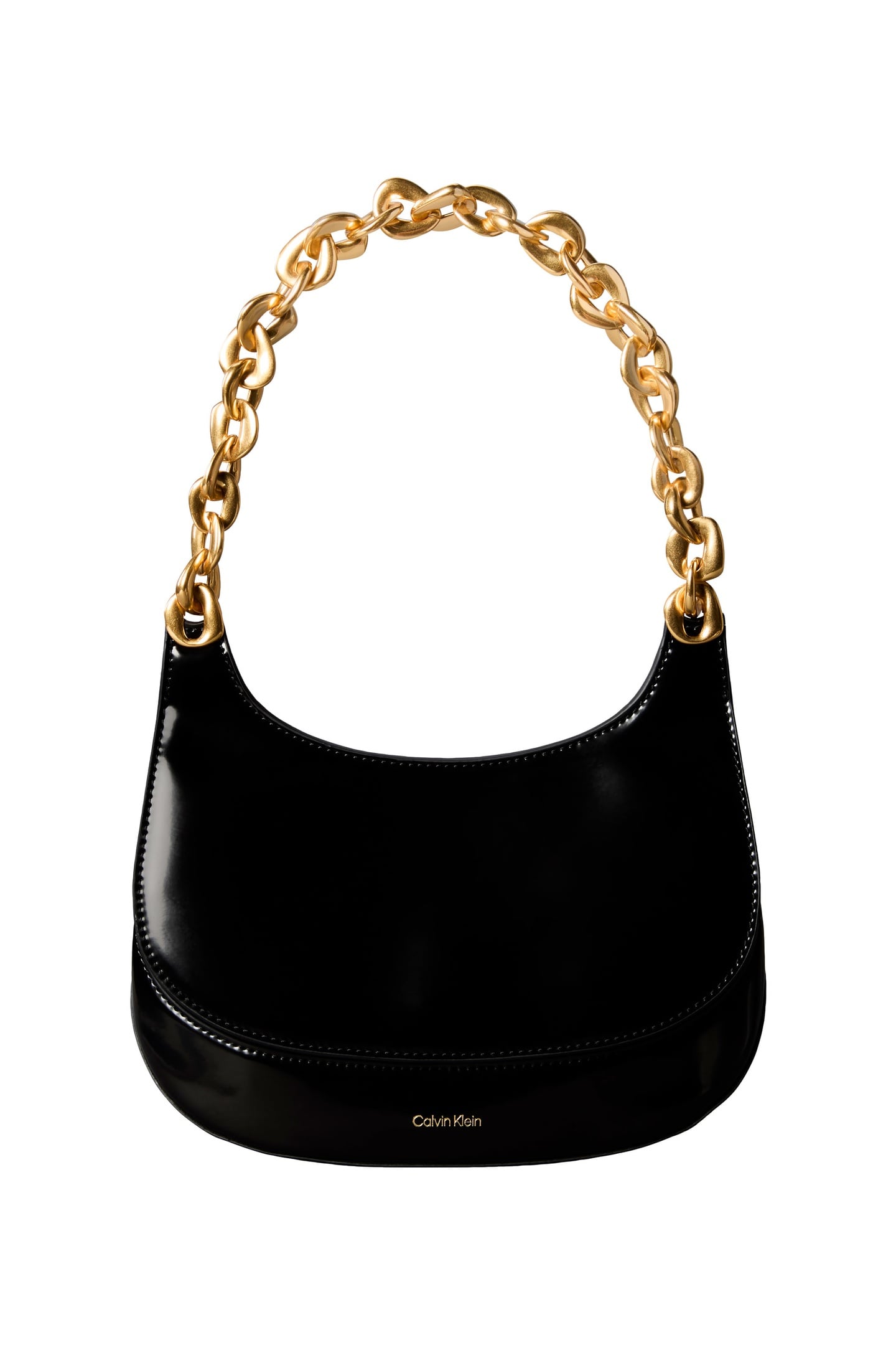 CHAIN SHOULDER BAG BLACK 1