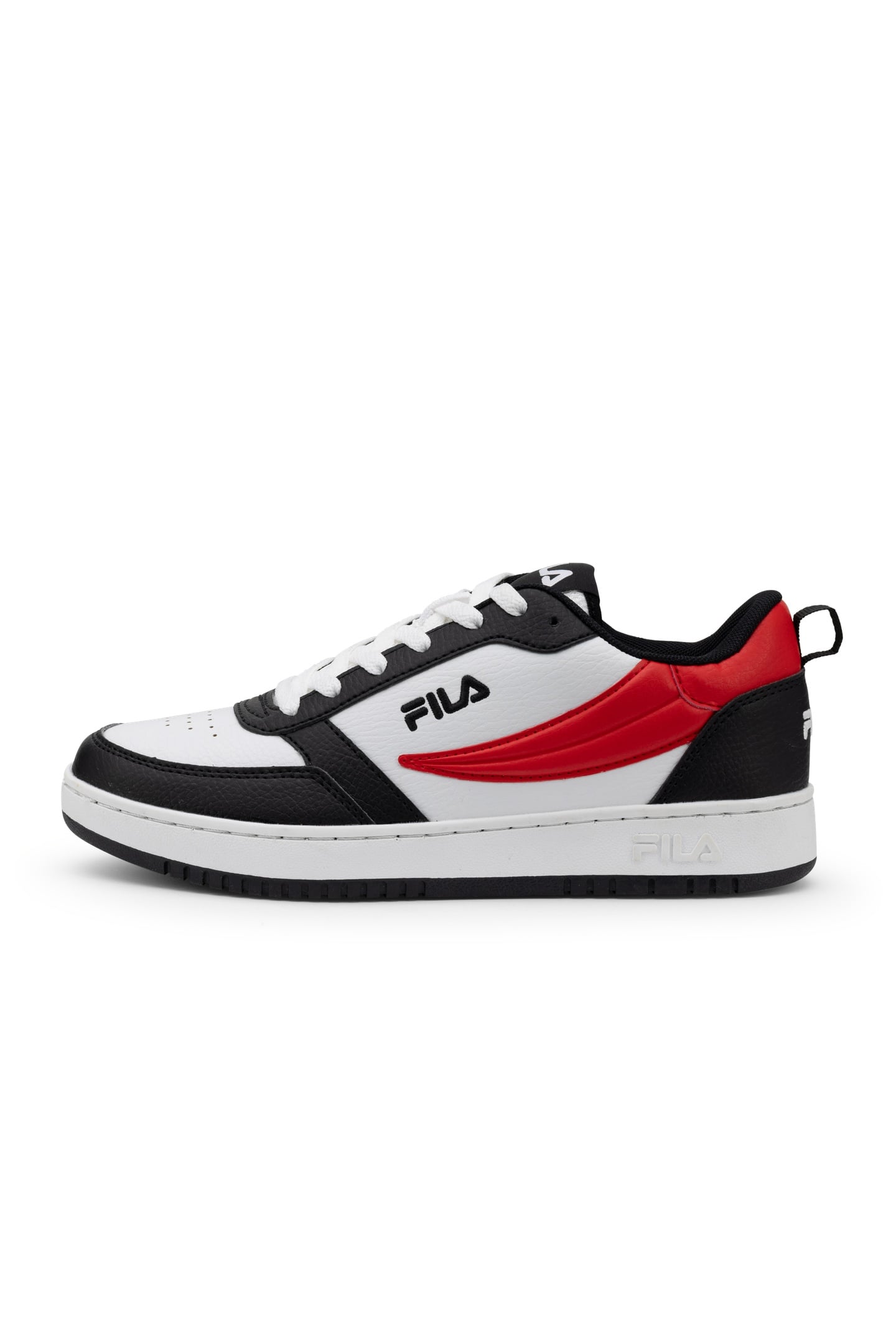 REGA NF TEENS BLACK-FILA RED 1