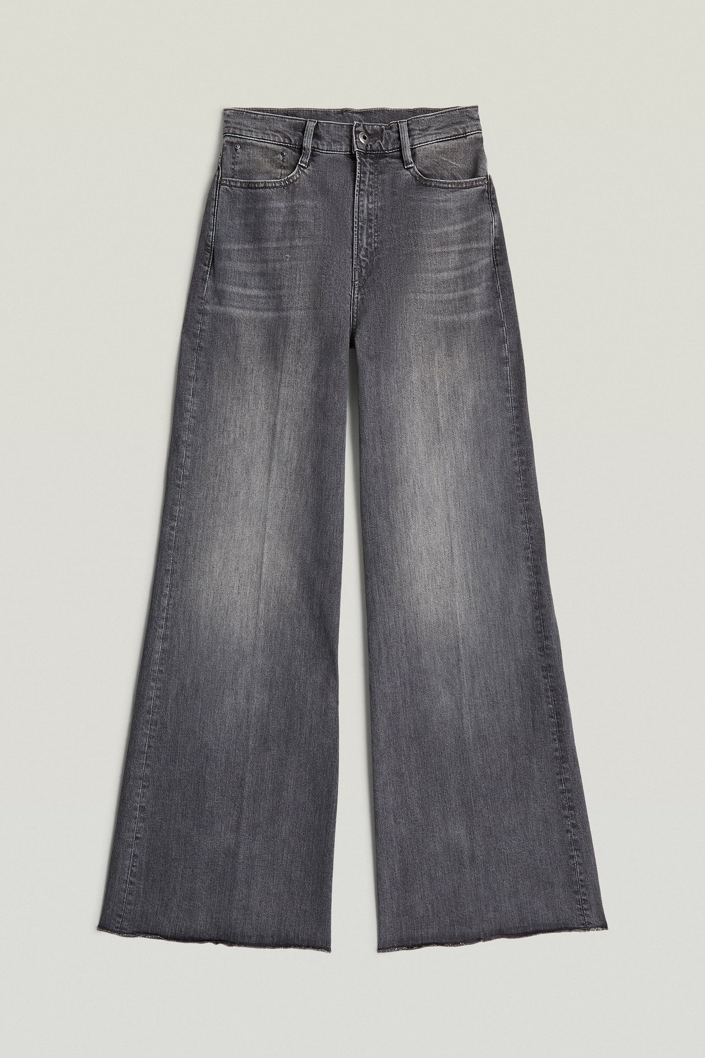 DECK ULTRA HIGH WIDE LEG JEANS GREY 5